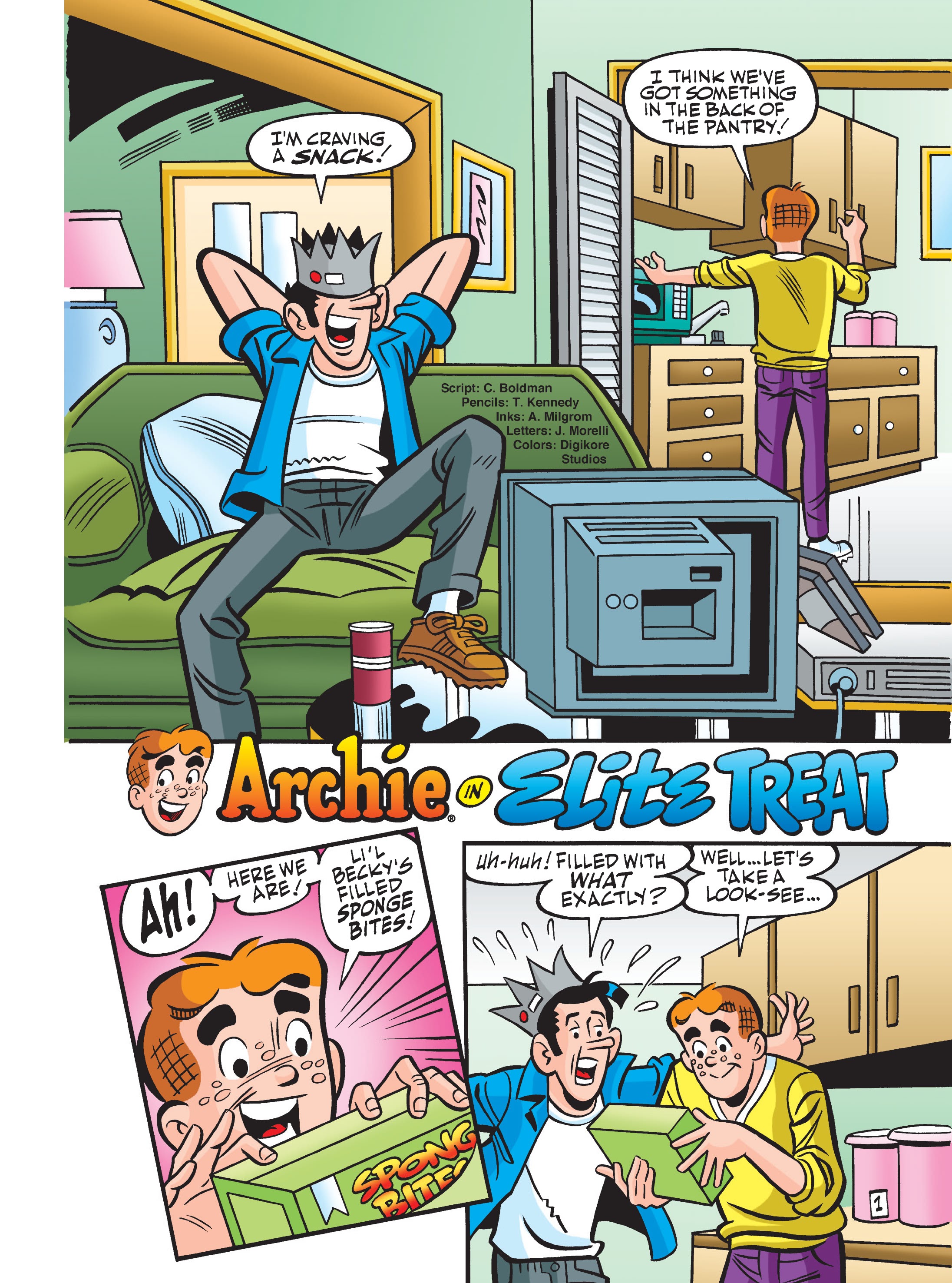 Read online Archie's Double Digest Magazine comic -  Issue #308 - 144