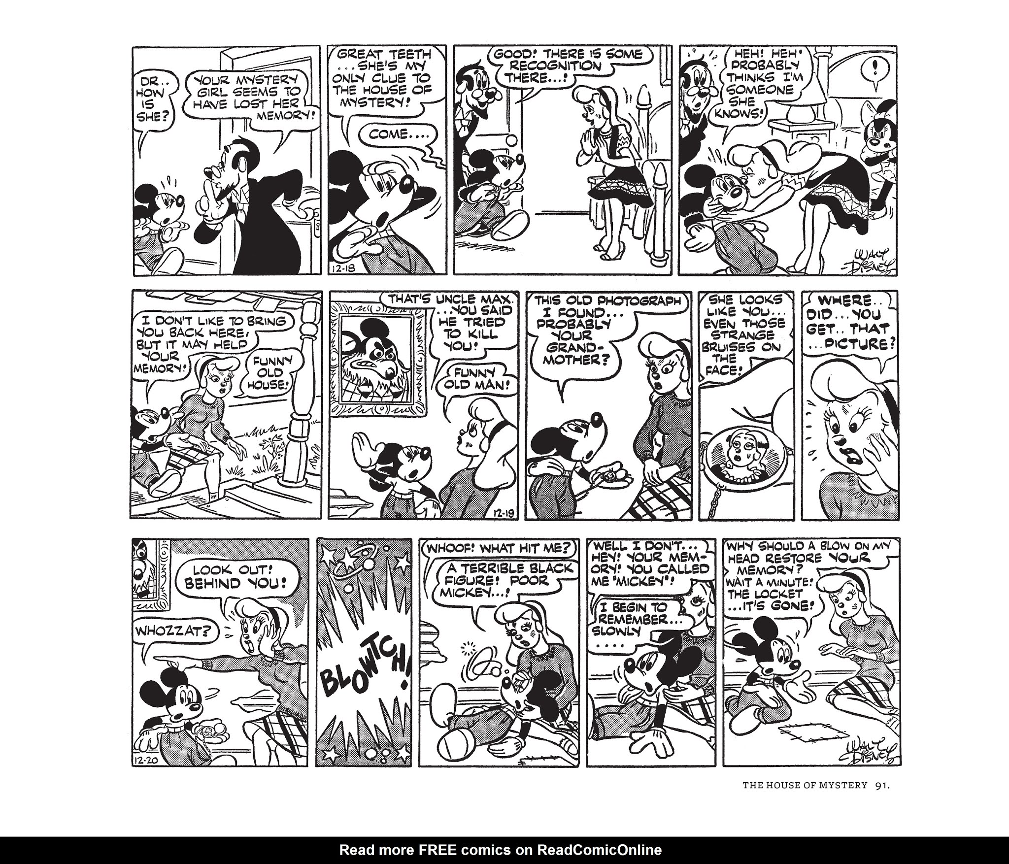 Read online Walt Disney's Mickey Mouse by Floyd Gottfredson comic -  Issue # TPB 8 (Part 1) - 91
