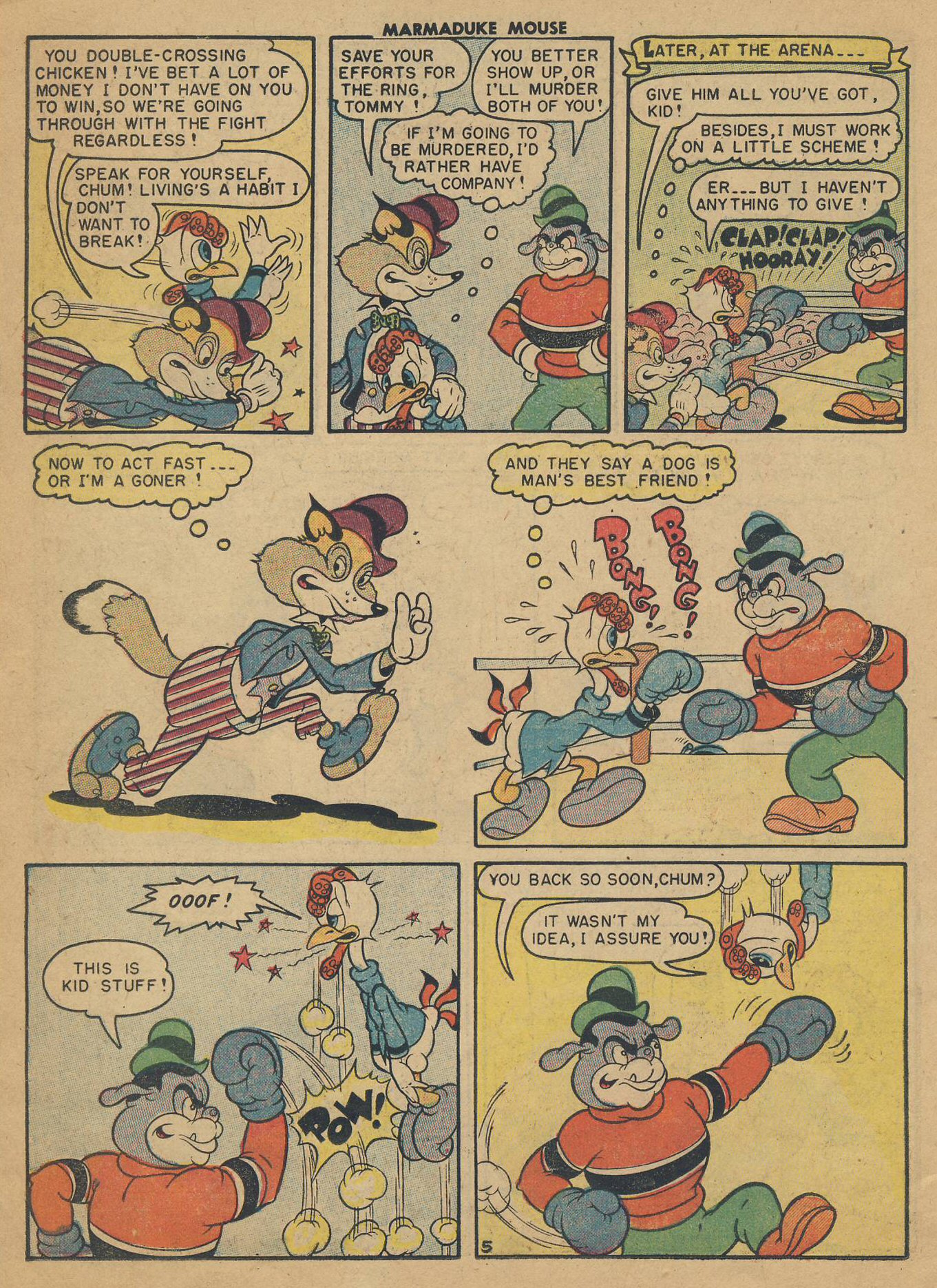 Read online Marmaduke Mouse comic -  Issue #54 - 14