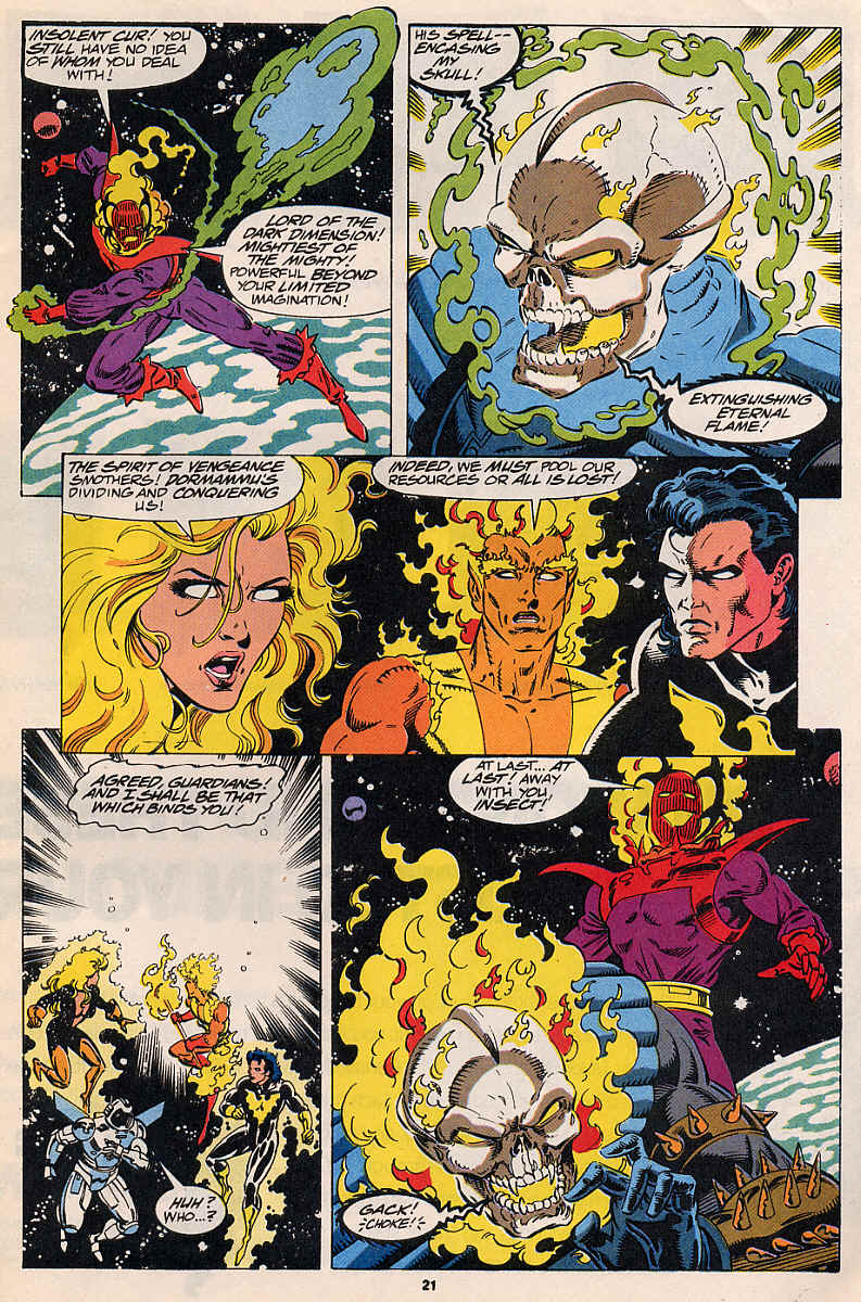 Read online Guardians of the Galaxy (1990) comic -  Issue #36 - 18