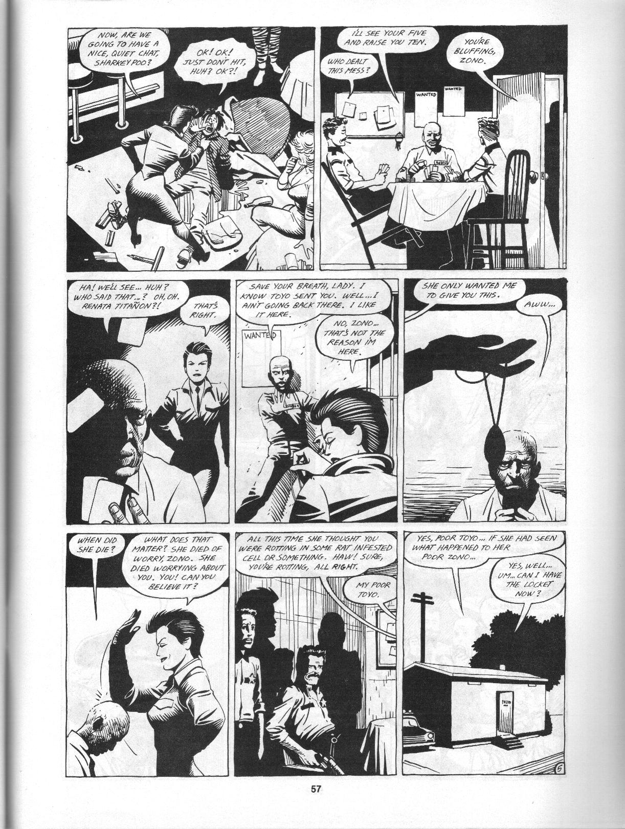 Read online Love and Rockets (1982) comic -  Issue #3 - 59