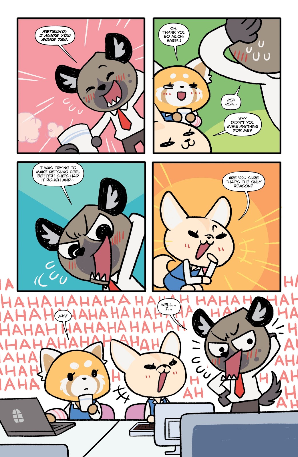 Aggretsuko issue 4 - Page 8