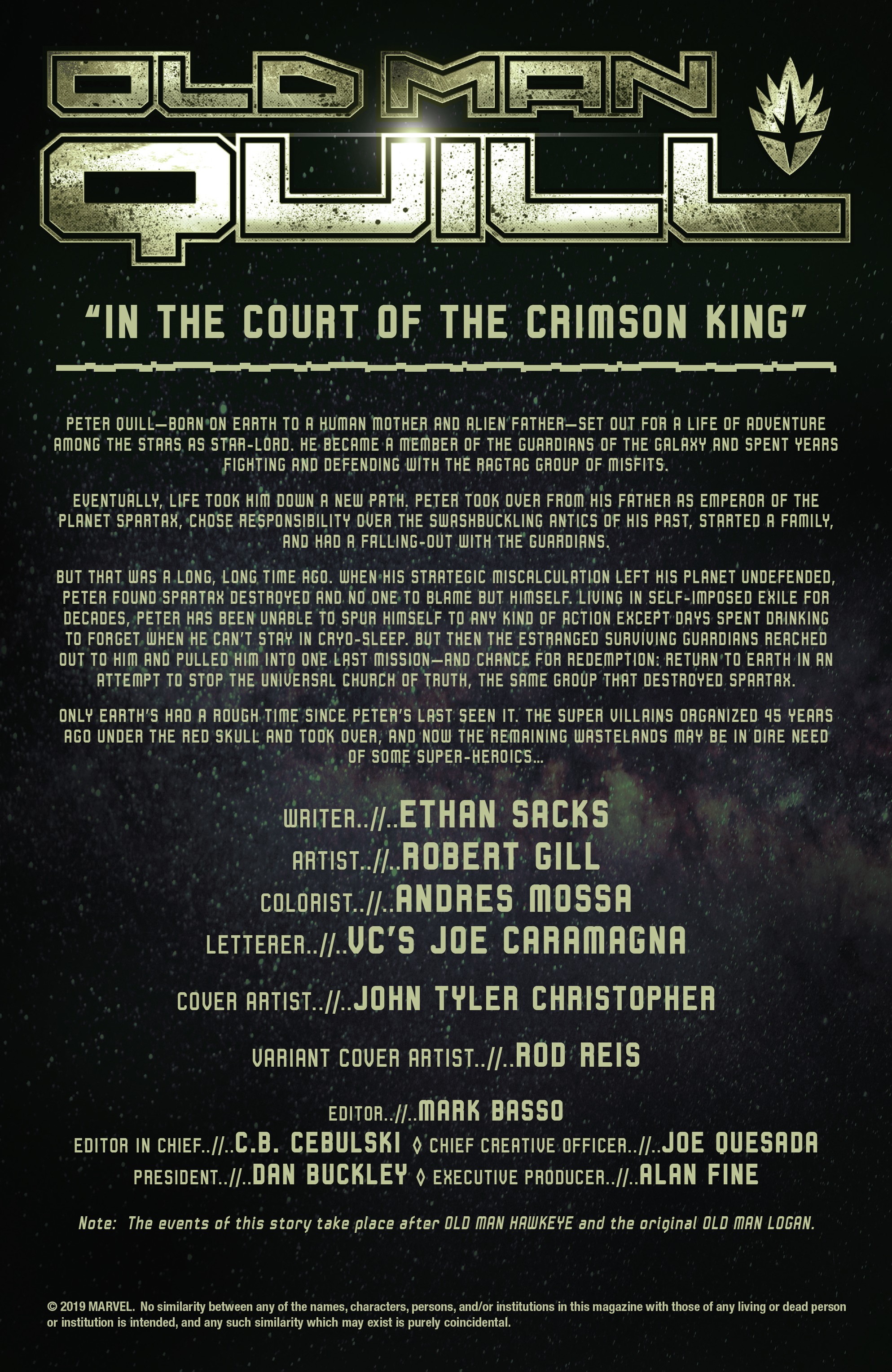 Read online Old Man Quill comic -  Issue #2 - 2