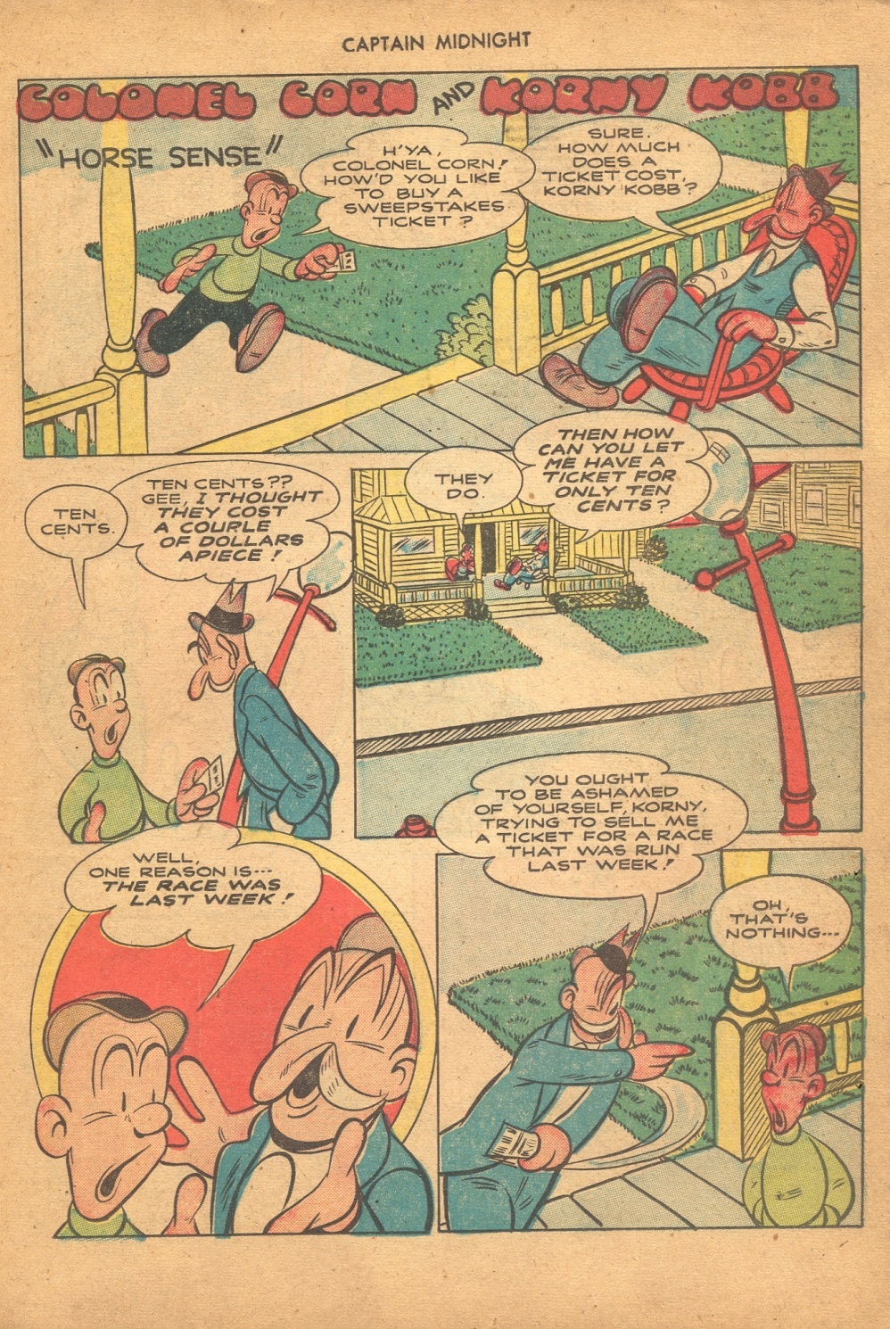 Read online Captain Midnight (1942) comic -  Issue #61 - 23