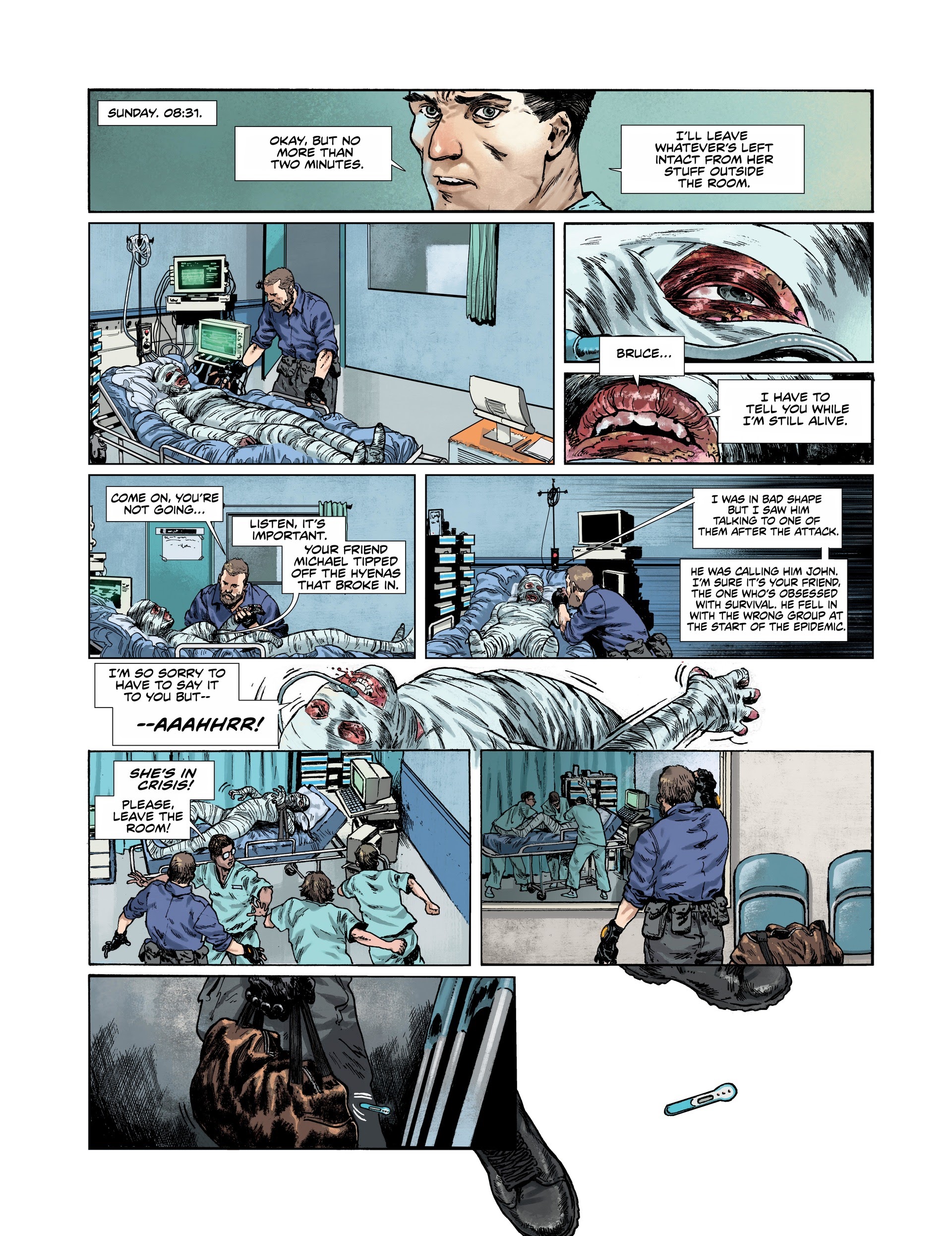 Read online Tom Clancy's The Division: Remission comic -  Issue # Full - 46