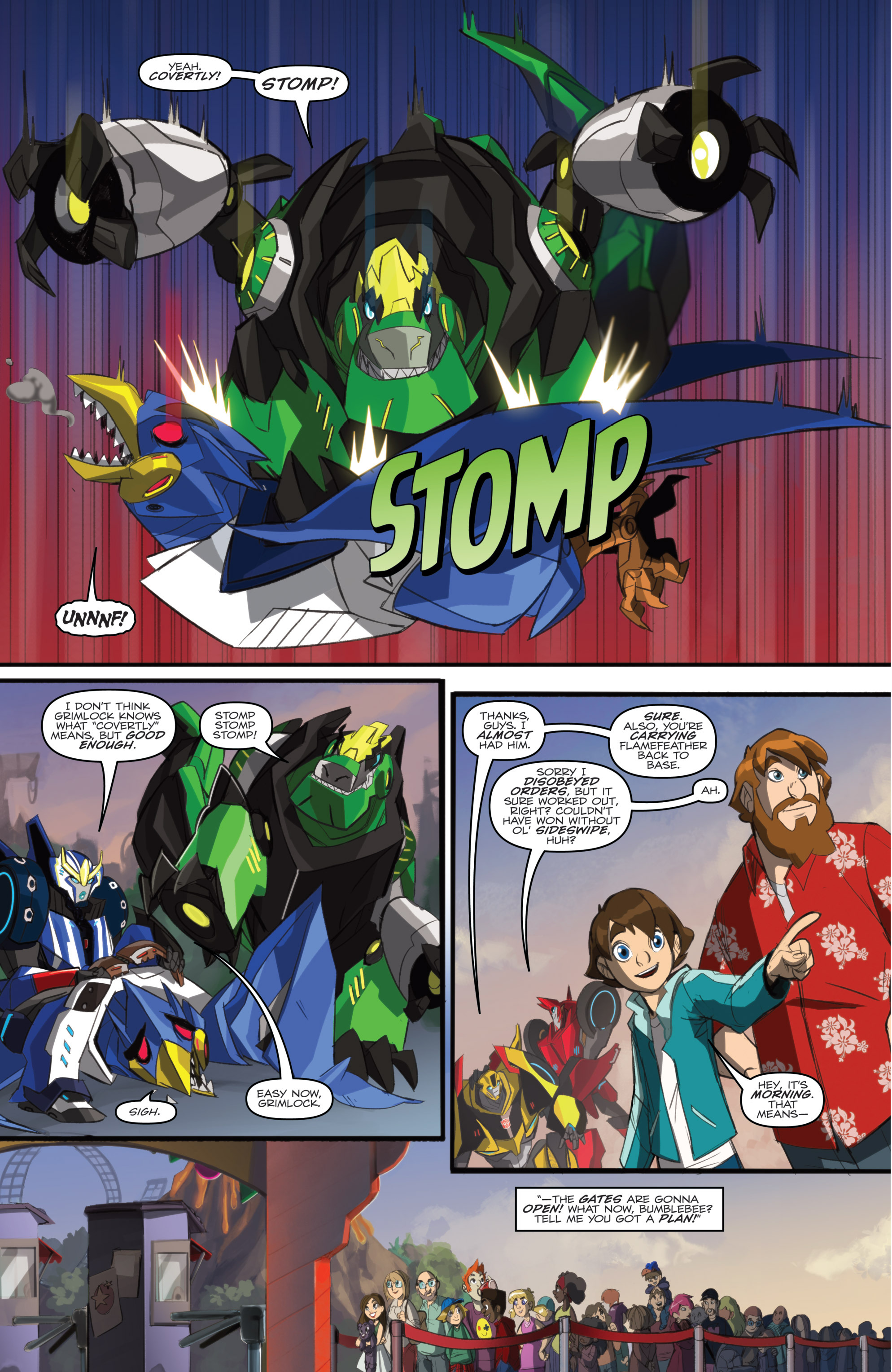 Read online Free Comic Book Day 2015 comic -  Issue # Transformers Robots In Disguise - 15