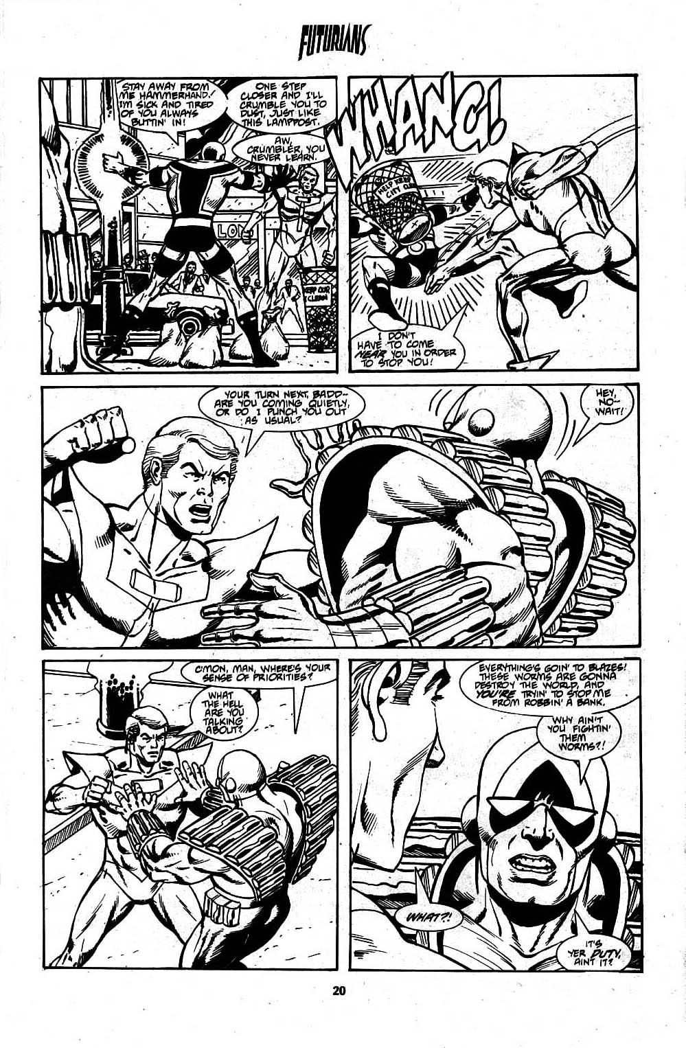 Read online Futurians comic -  Issue # Full - 20