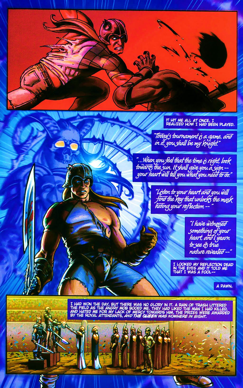 Read online Dawn: Three Tiers comic -  Issue #4 - 21