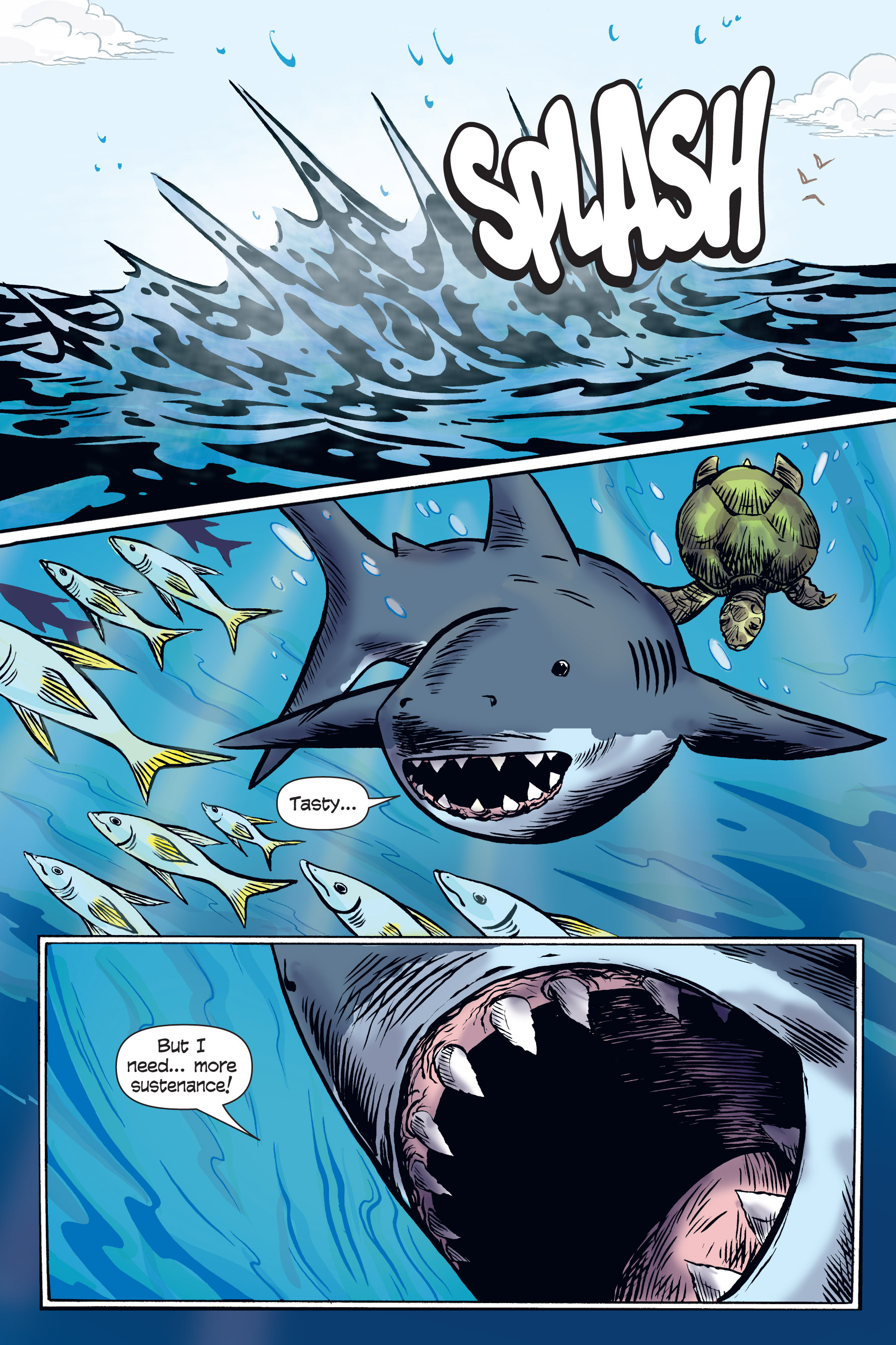 Read online Xoc: Journey of a Great White comic -  Issue # TPB - 105
