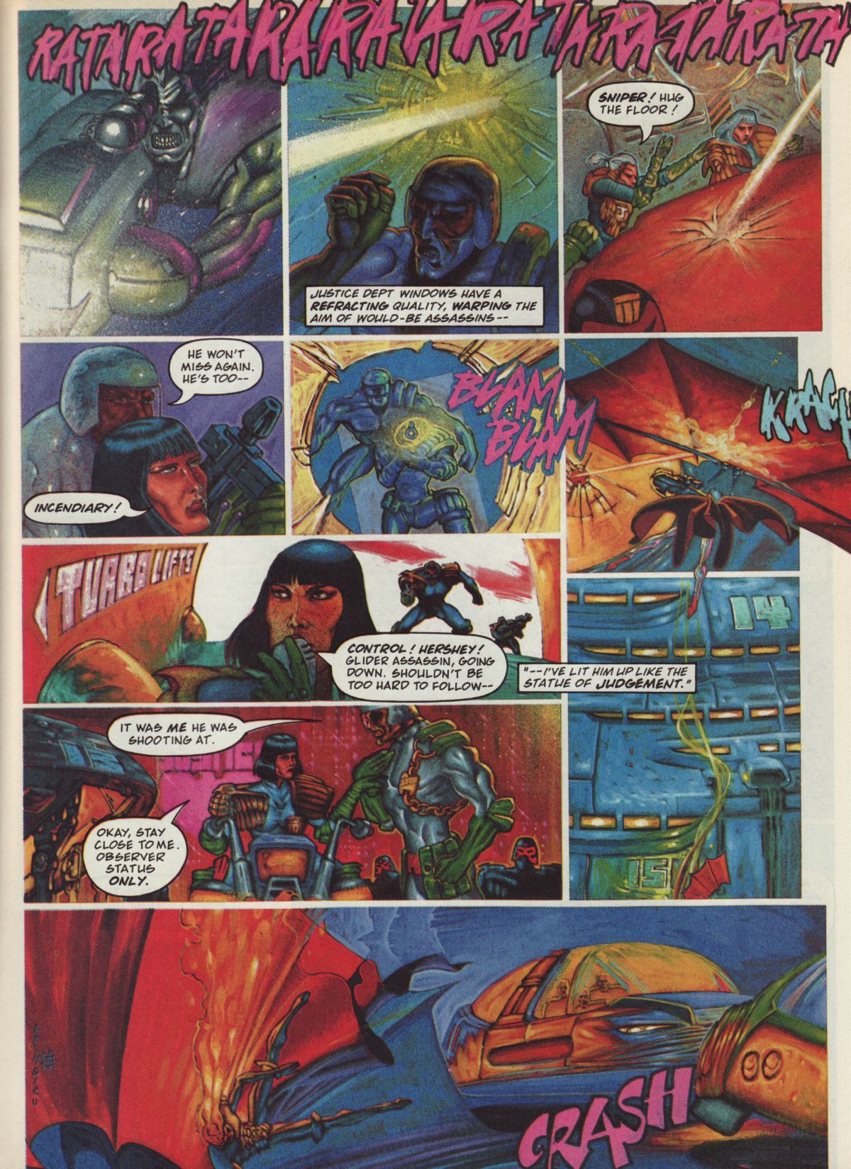 Read online Judge Dredd: The Megazine (vol. 2) comic -  Issue #25 - 30