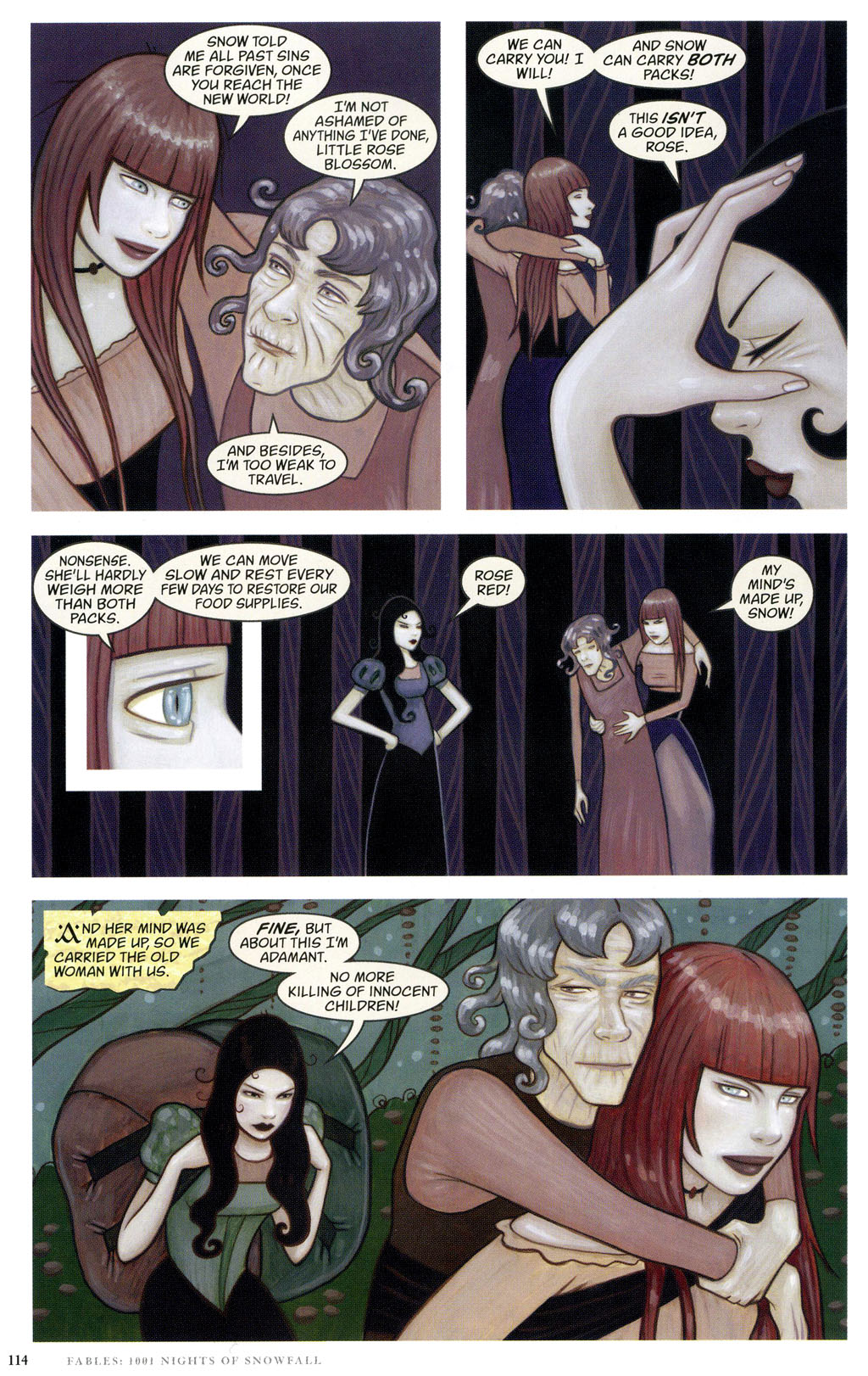 Read online Fables: 1001 Nights of Snowfall comic -  Issue # Full - 114