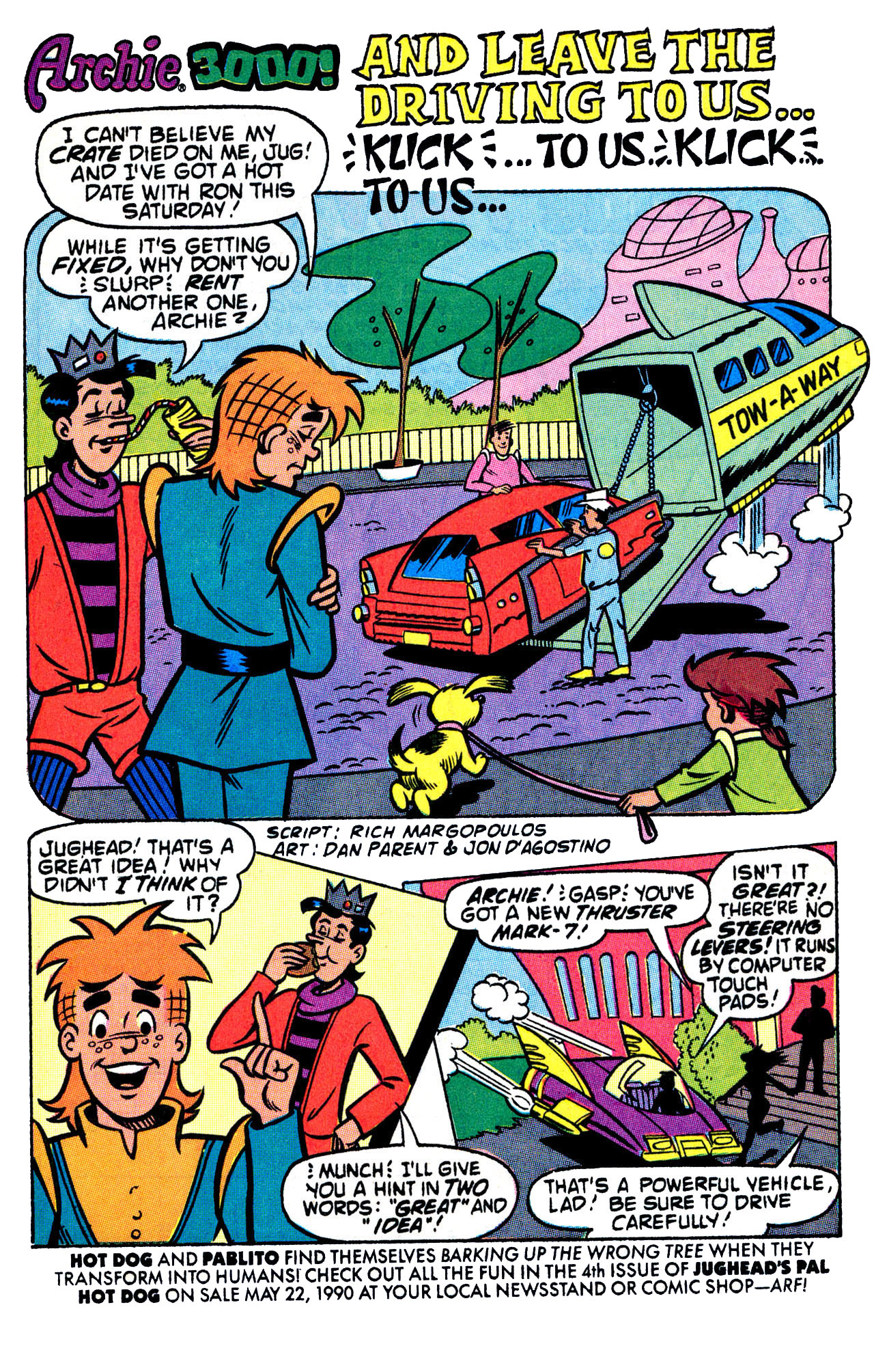 Read online Archie 3000! (1989) comic -  Issue #10 - 27