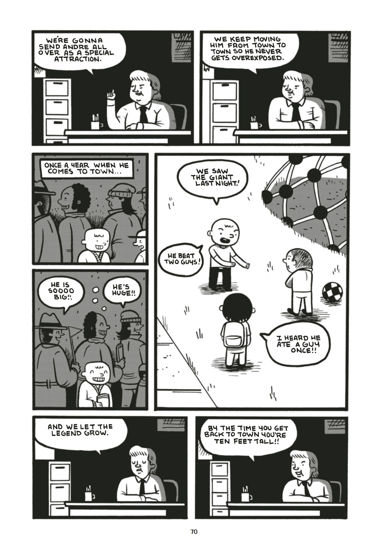 Read online Andre the Giant: Life and Legend comic -  Issue #1 - 70