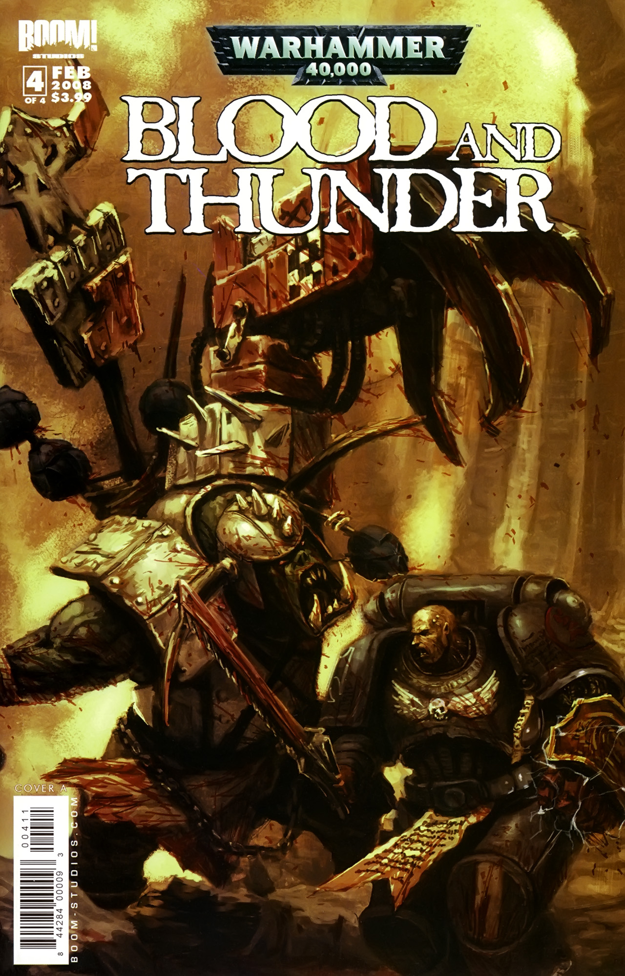 Read online Warhammer 40,000: Blood and Thunder comic -  Issue #4 - 1