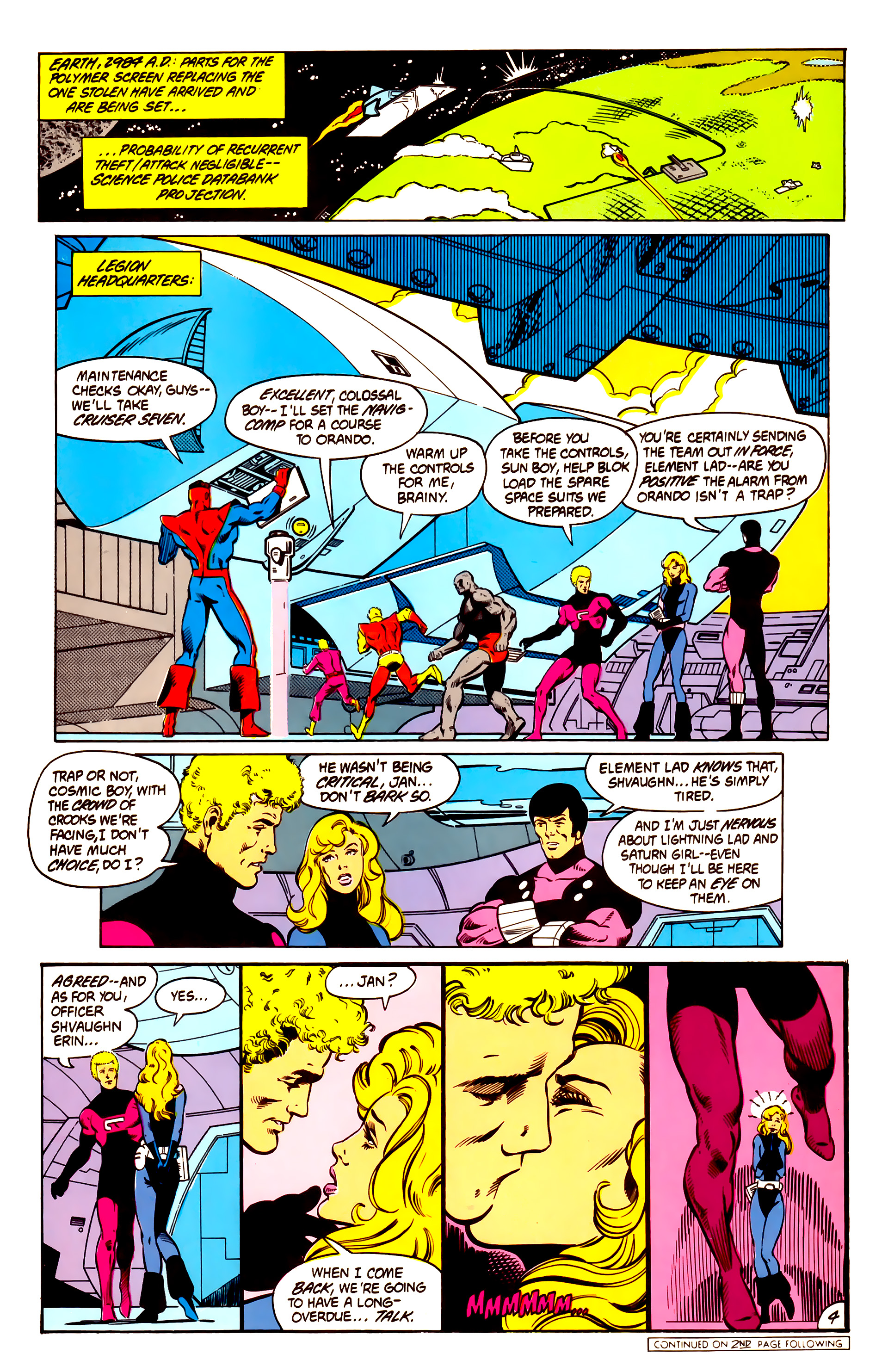 Read online Legion of Super-Heroes (1984) comic -  Issue #3 - 6
