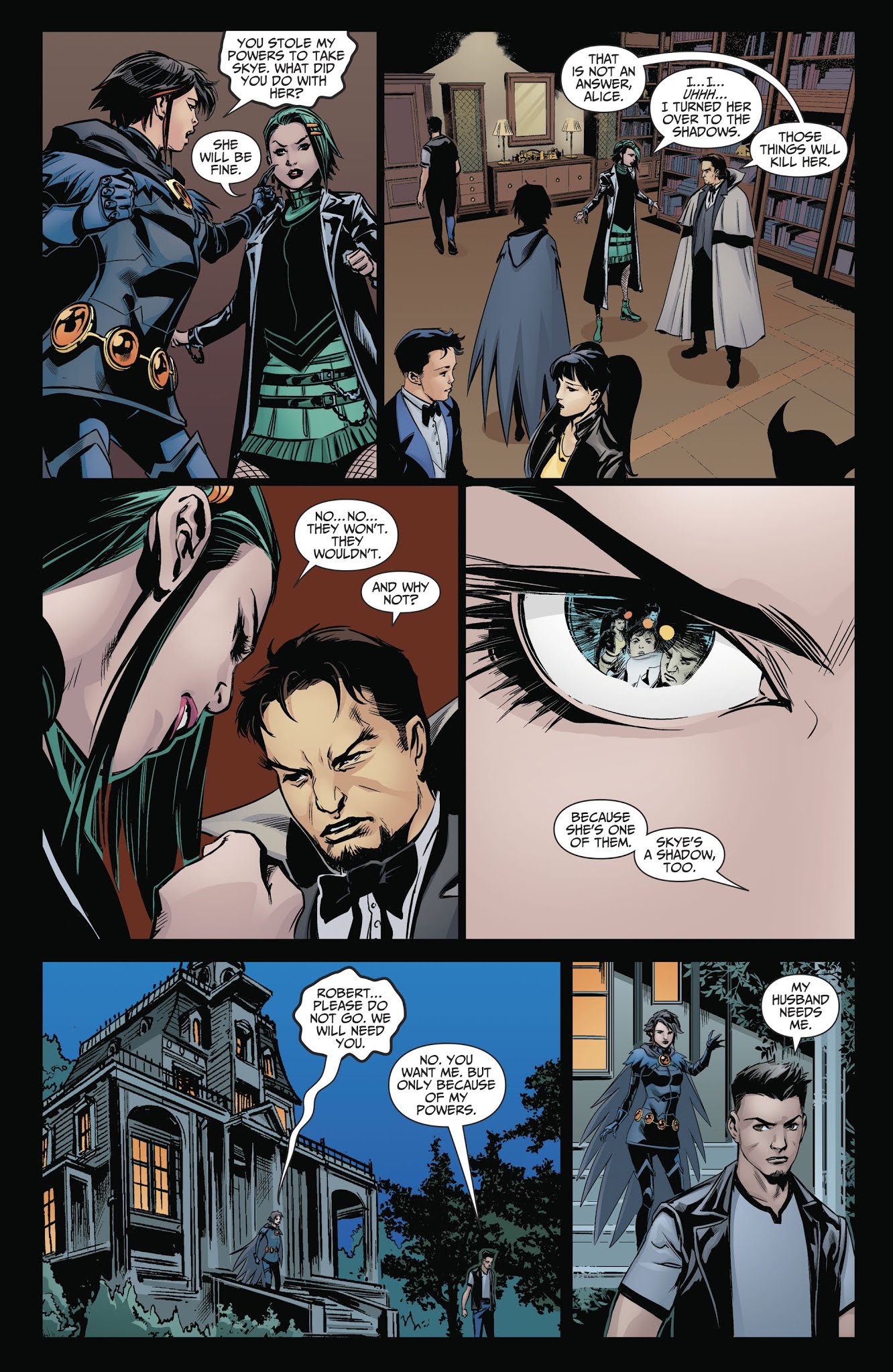 Read online Raven: Daughter of Darkness comic -  Issue #10 - 12