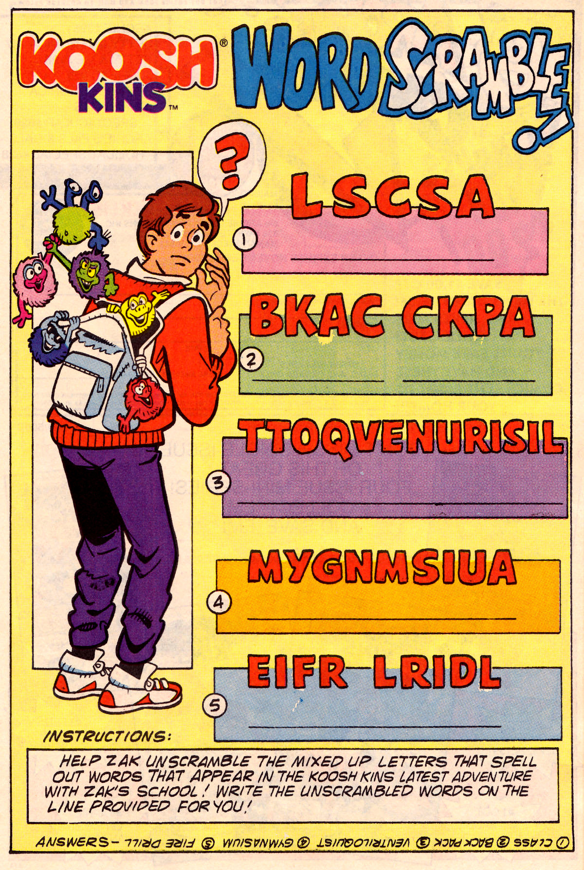 Read online Koosh Kins comic -  Issue #2 - 8