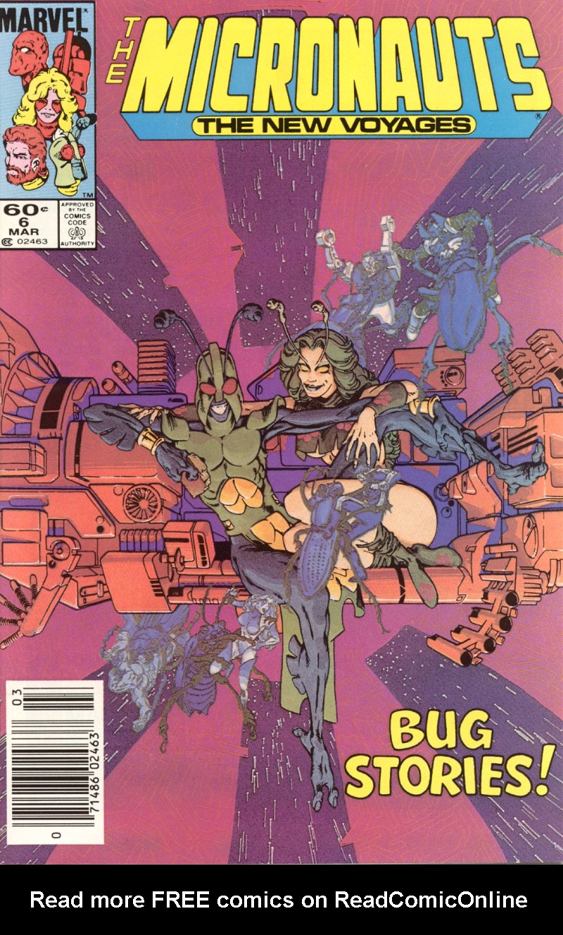 Read online Micronauts: The New Voyages comic -  Issue #6 - 1