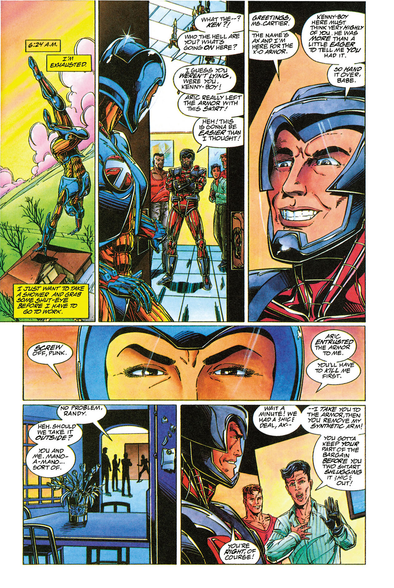 Read online X-O Manowar (1992) comic -  Issue #21 - 14