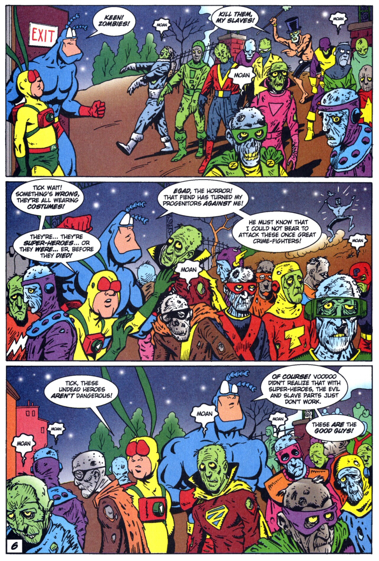 Read online The Tick's Golden Age Comic comic -  Issue #2 - 9