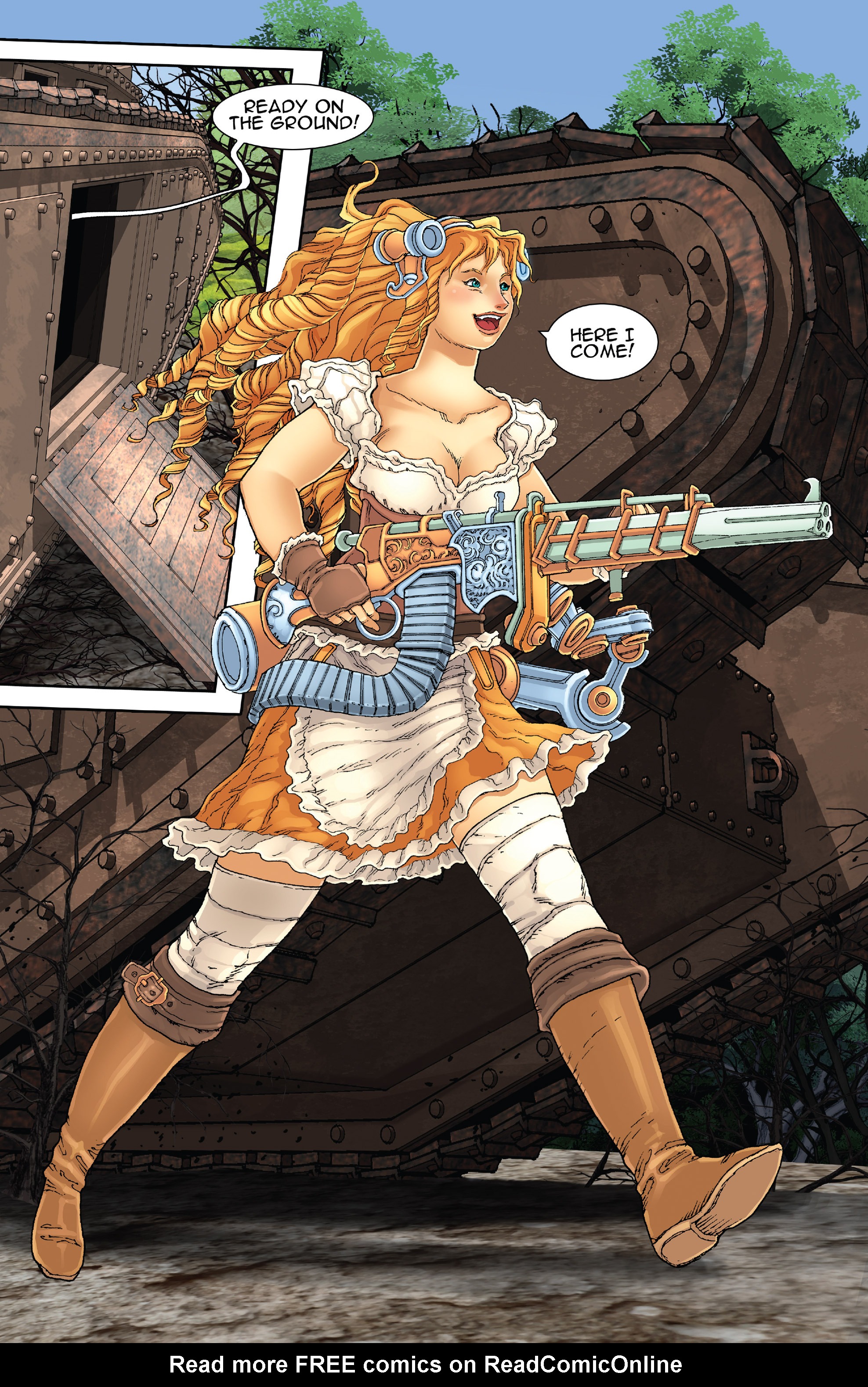 Read online Free Comic Book Day 2015 comic -  Issue # Steampunk Goldilocks - 8