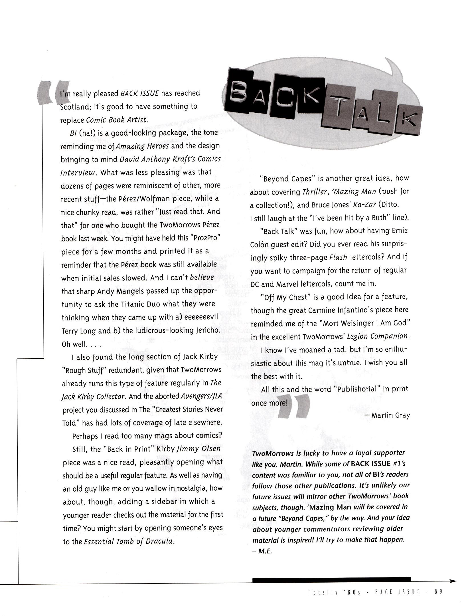 Read online Back Issue comic -  Issue #2 - 82