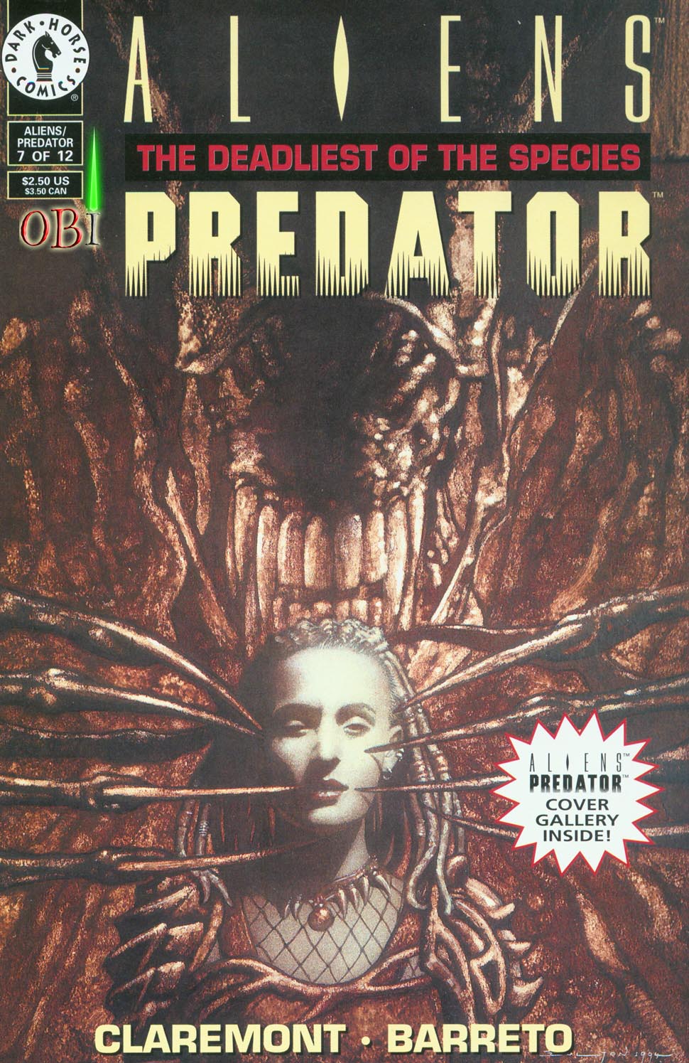 Read online Aliens/Predator: The Deadliest of the Species comic -  Issue #7 - 1