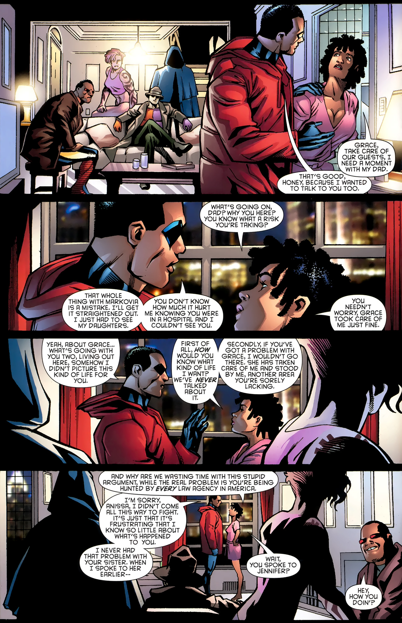 Read online The Outsiders (2009) comic -  Issue #36 - 5