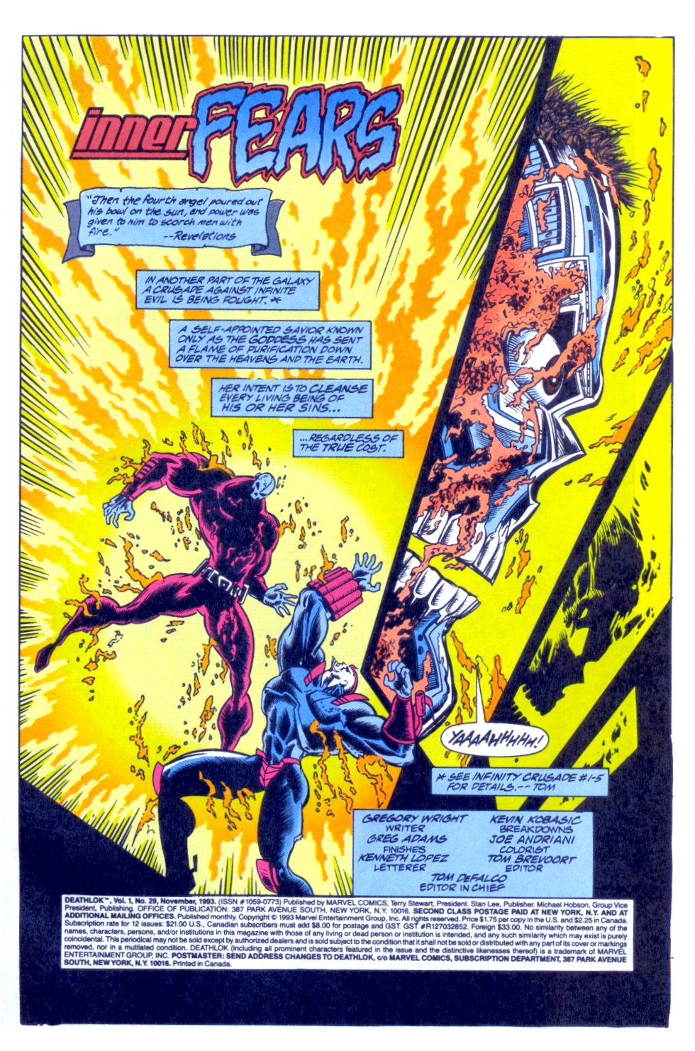 Read online Deathlok (1991) comic -  Issue #29 - 2