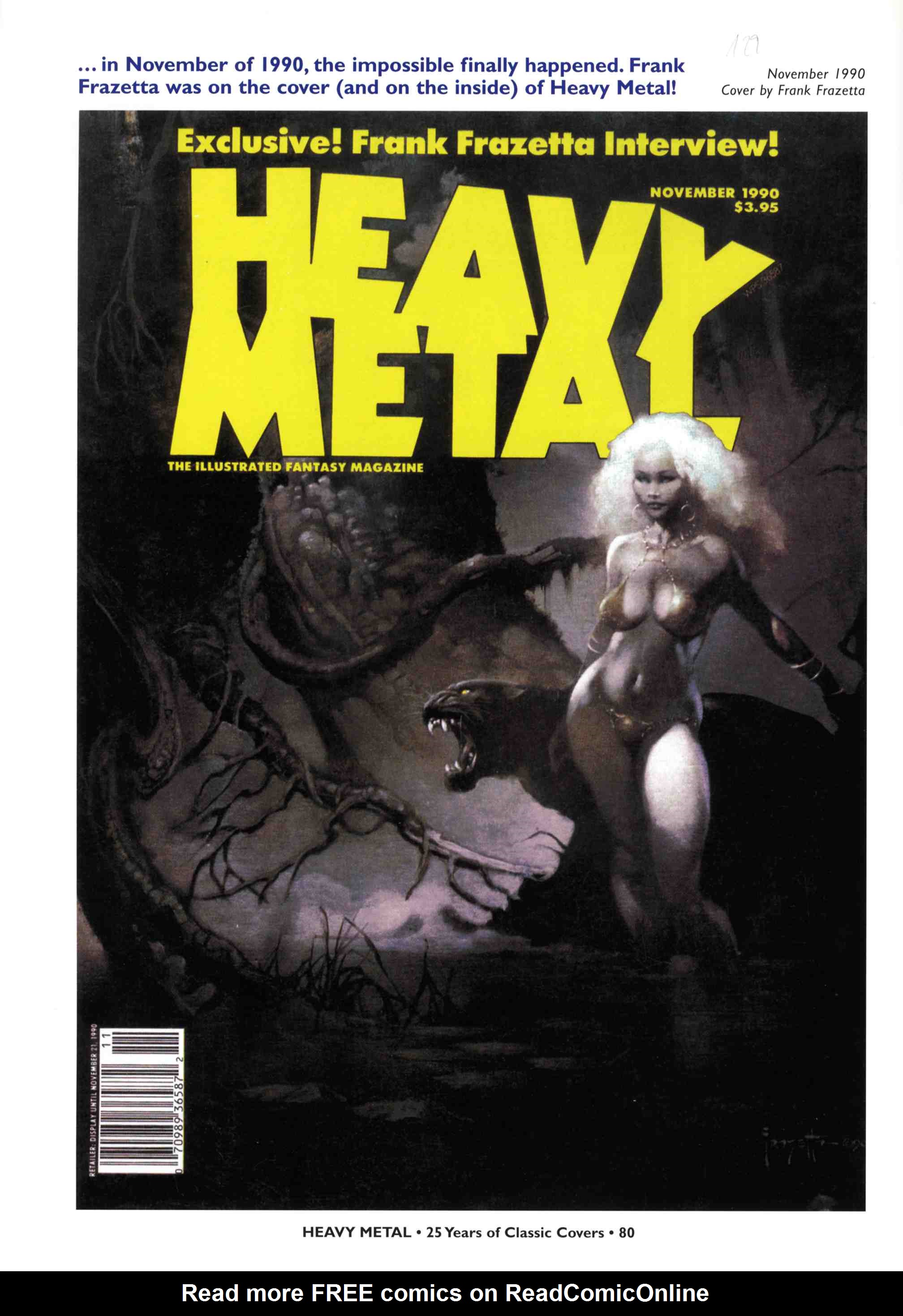 Read online Heavy Metal: 25 Years of Classic Covers comic -  Issue # TPB - 86