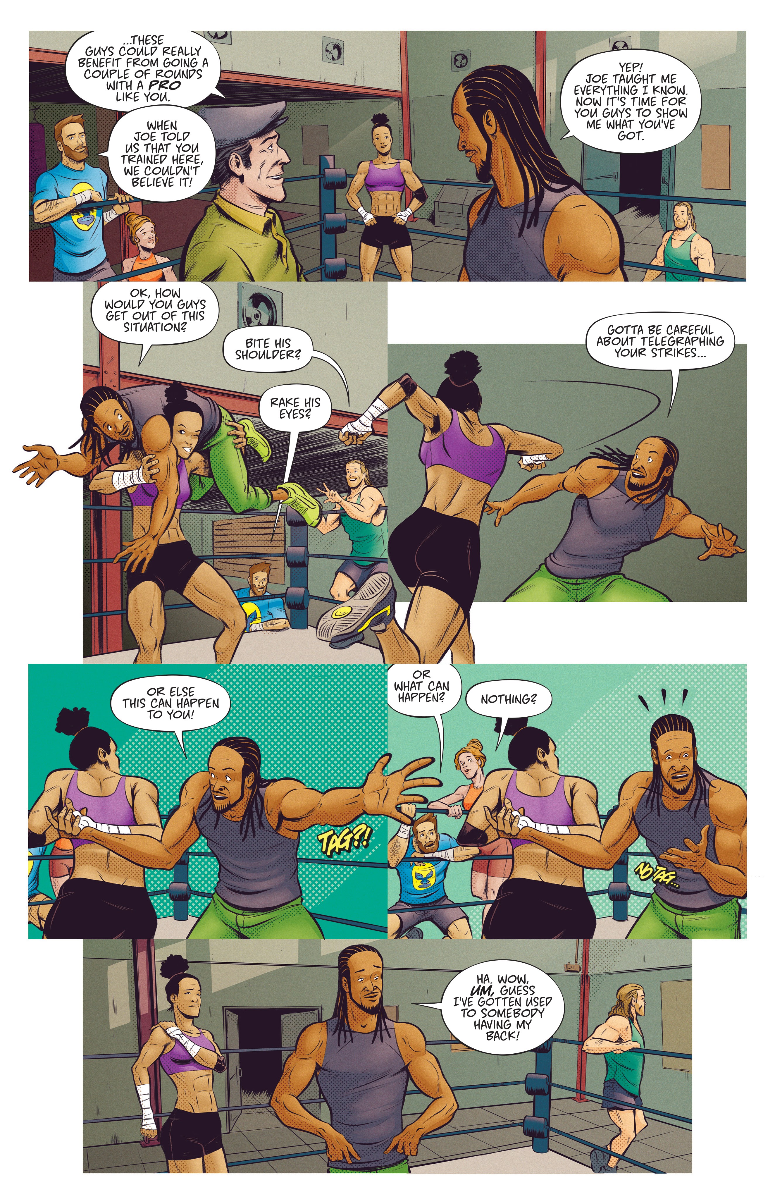 Read online WWE The New Day: Power of Positivity comic -  Issue #2 - 15