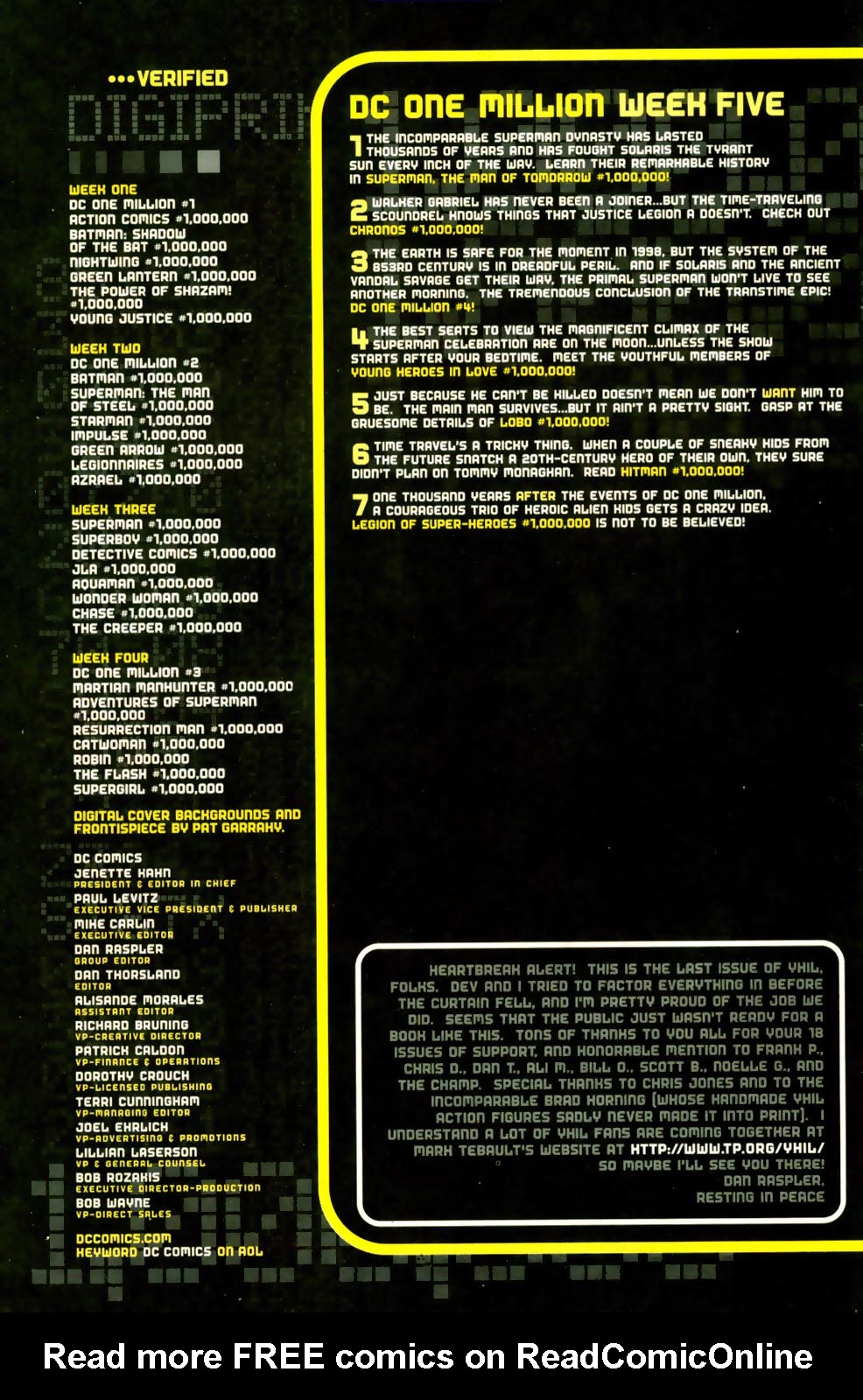 Read online Young Heroes in Love comic -  Issue #1000000 - 25