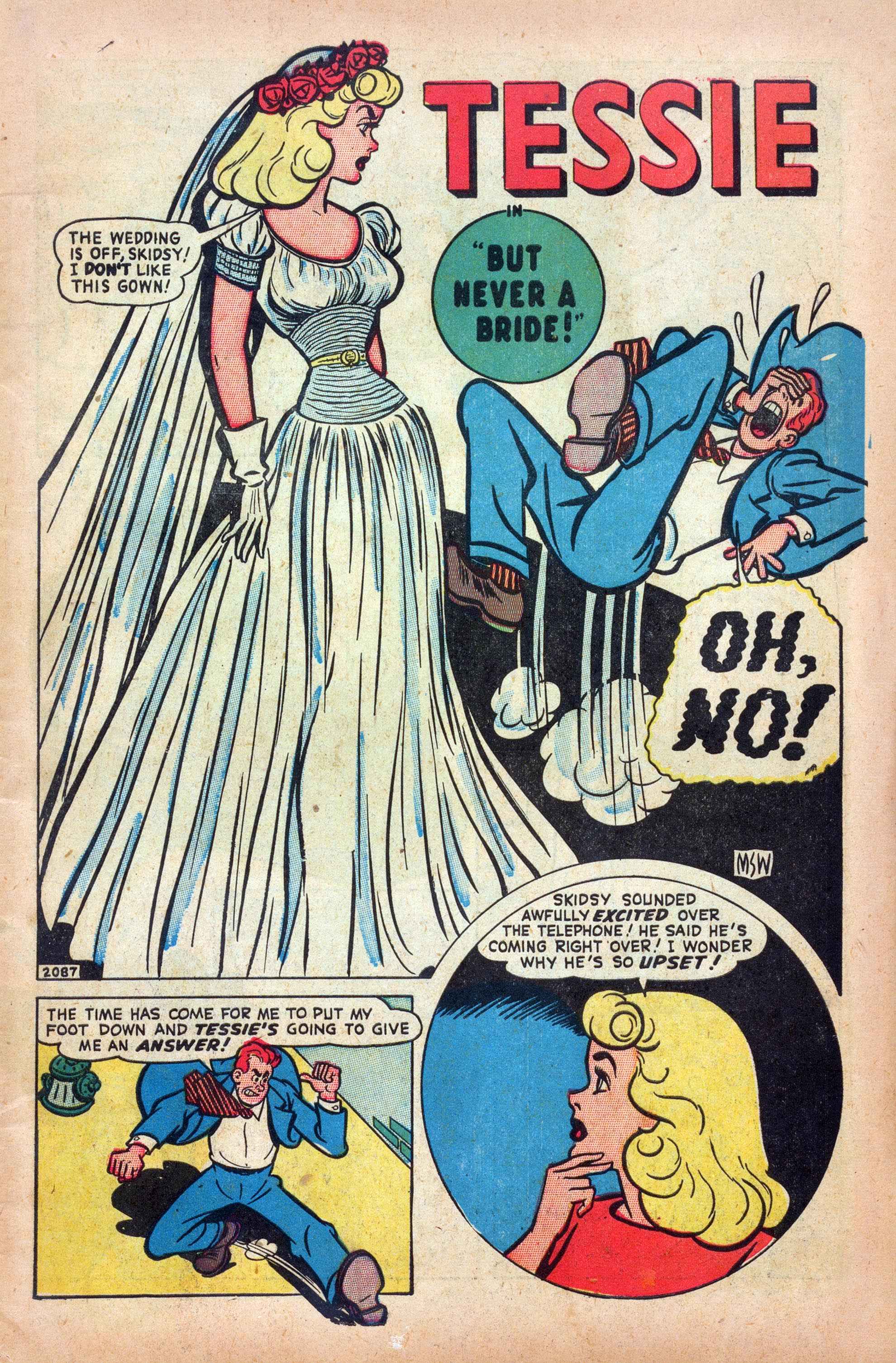 Read online Tessie the Typist comic -  Issue #15 - 3