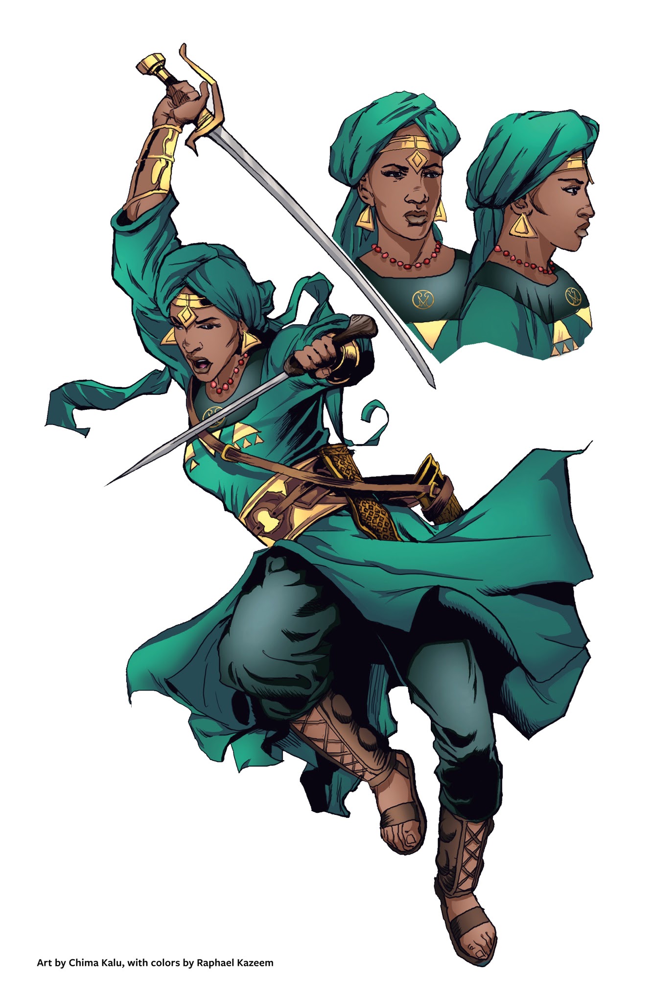 Read online Malika: Warrior Queen comic -  Issue # TPB 1 (Part 1) - 37