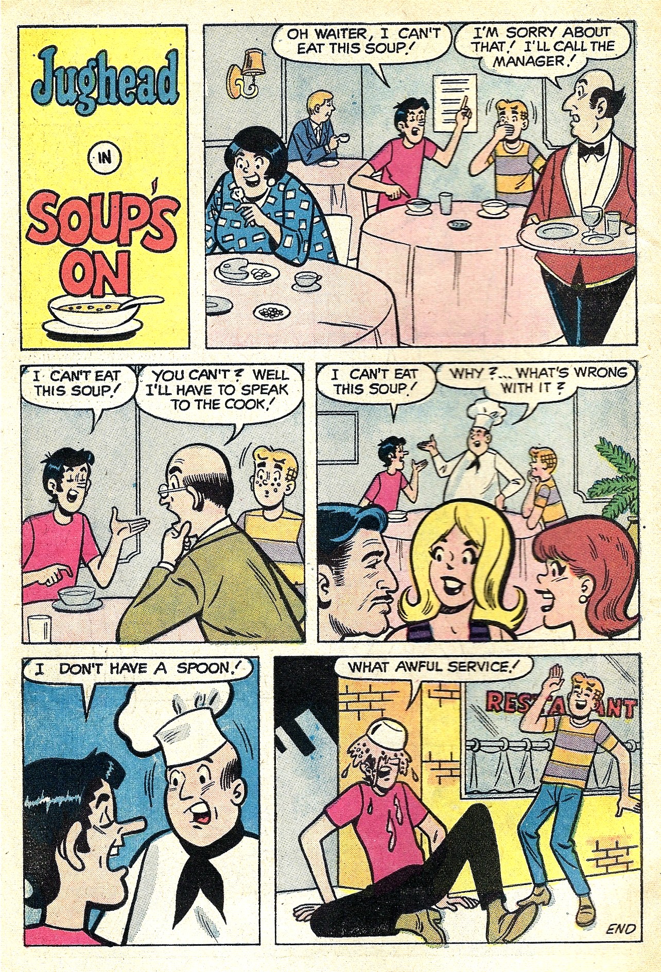 Read online Jughead's Jokes comic -  Issue #34 - 6