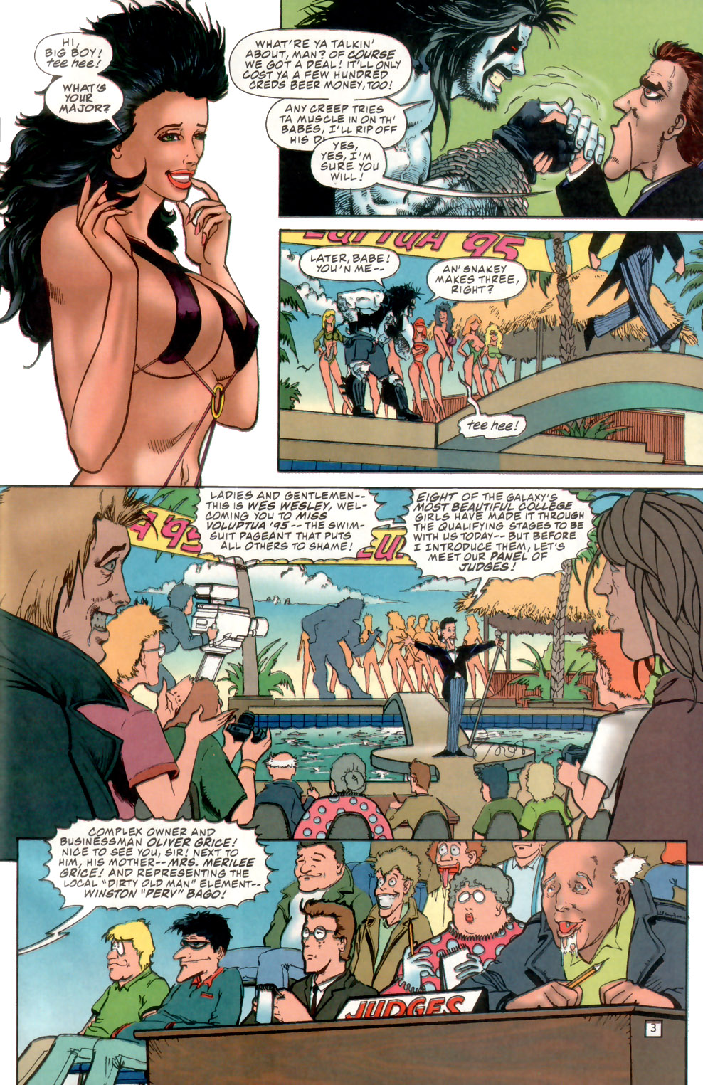 Read online Lobo's Big Babe Spring Break Special comic -  Issue # Full - 4