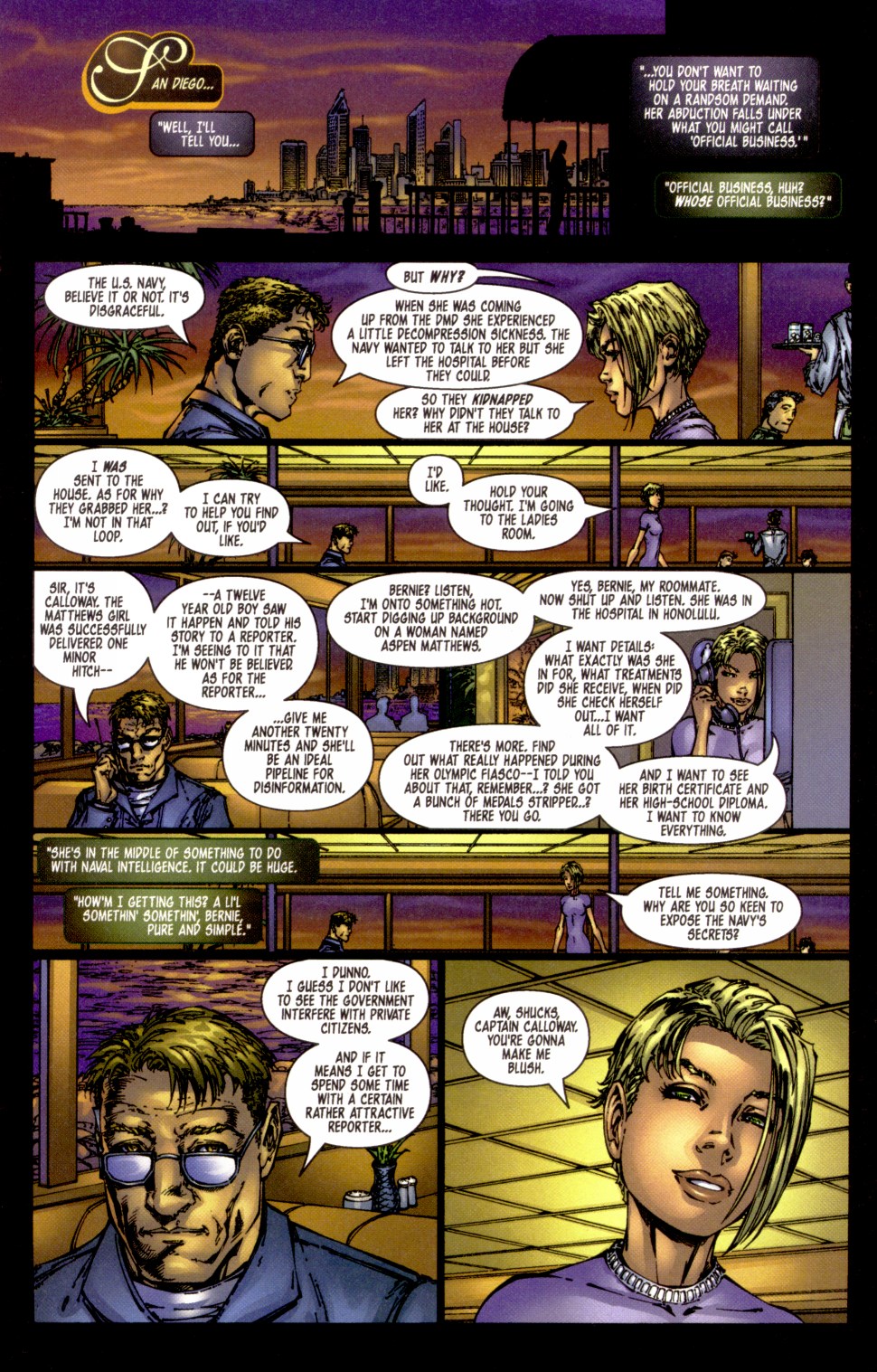 Read online Fathom (1998) comic -  Issue #6 - 13
