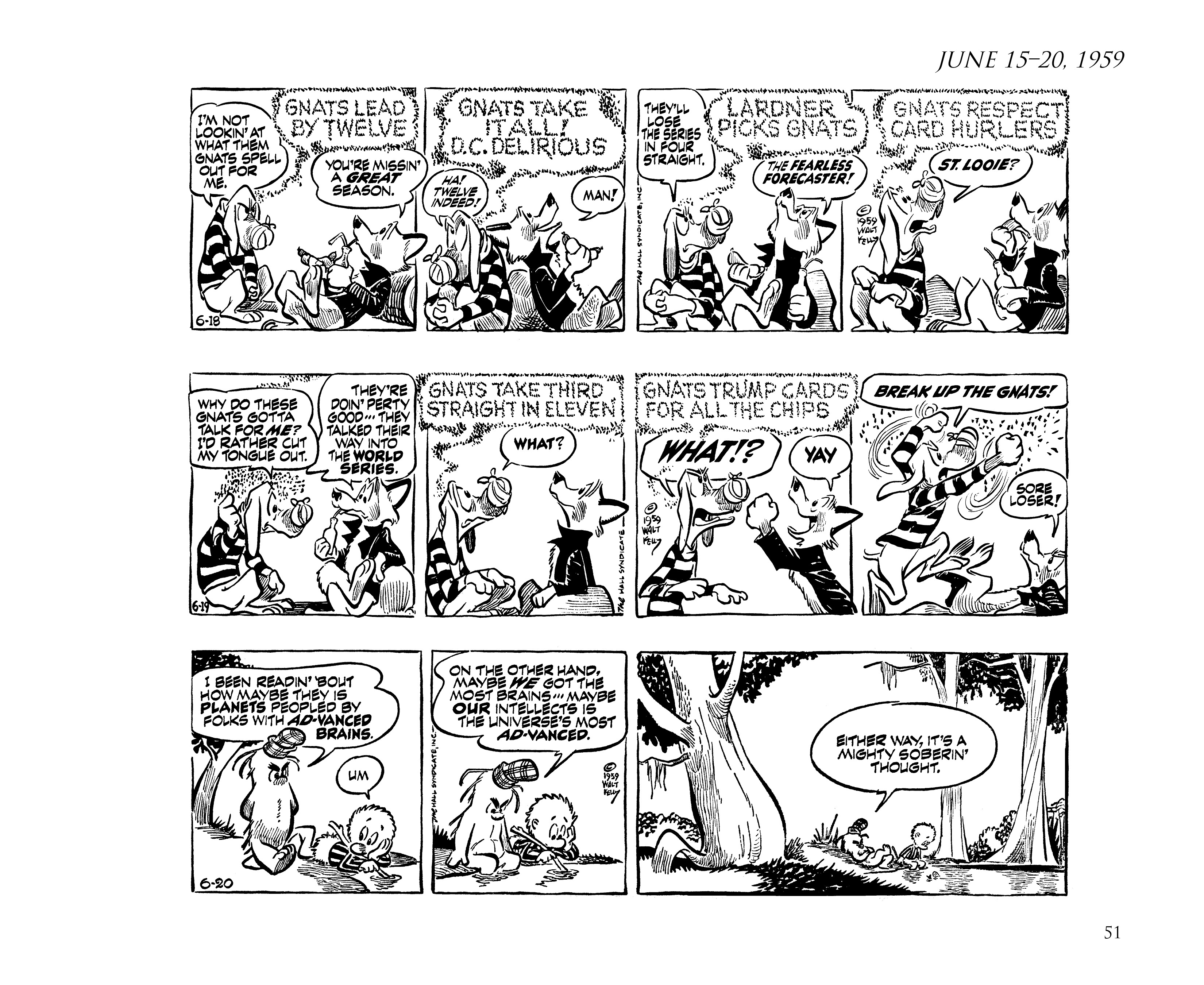 Read online Pogo by Walt Kelly: The Complete Syndicated Comic Strips comic -  Issue # TPB 6 (Part 1) - 61