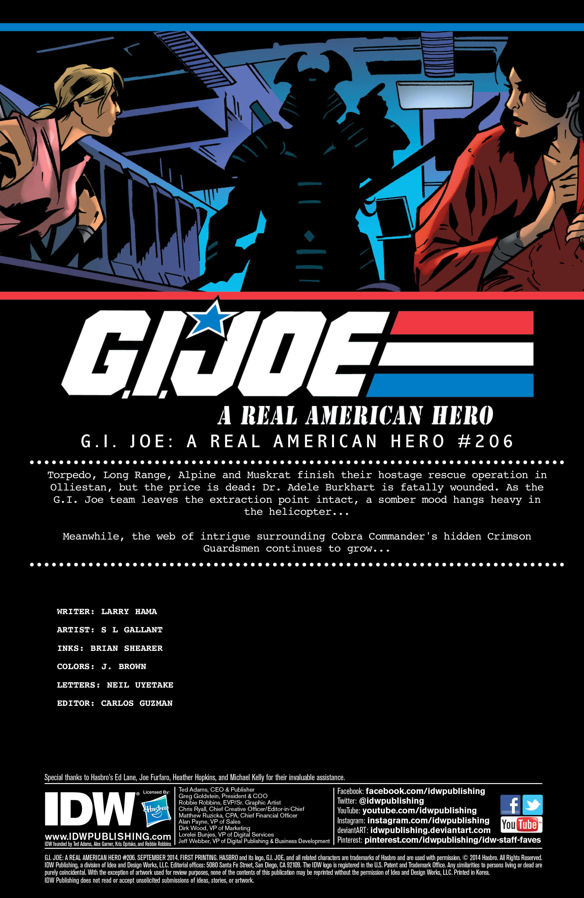 Read online G.I. Joe: A Real American Hero comic -  Issue #206 - 2