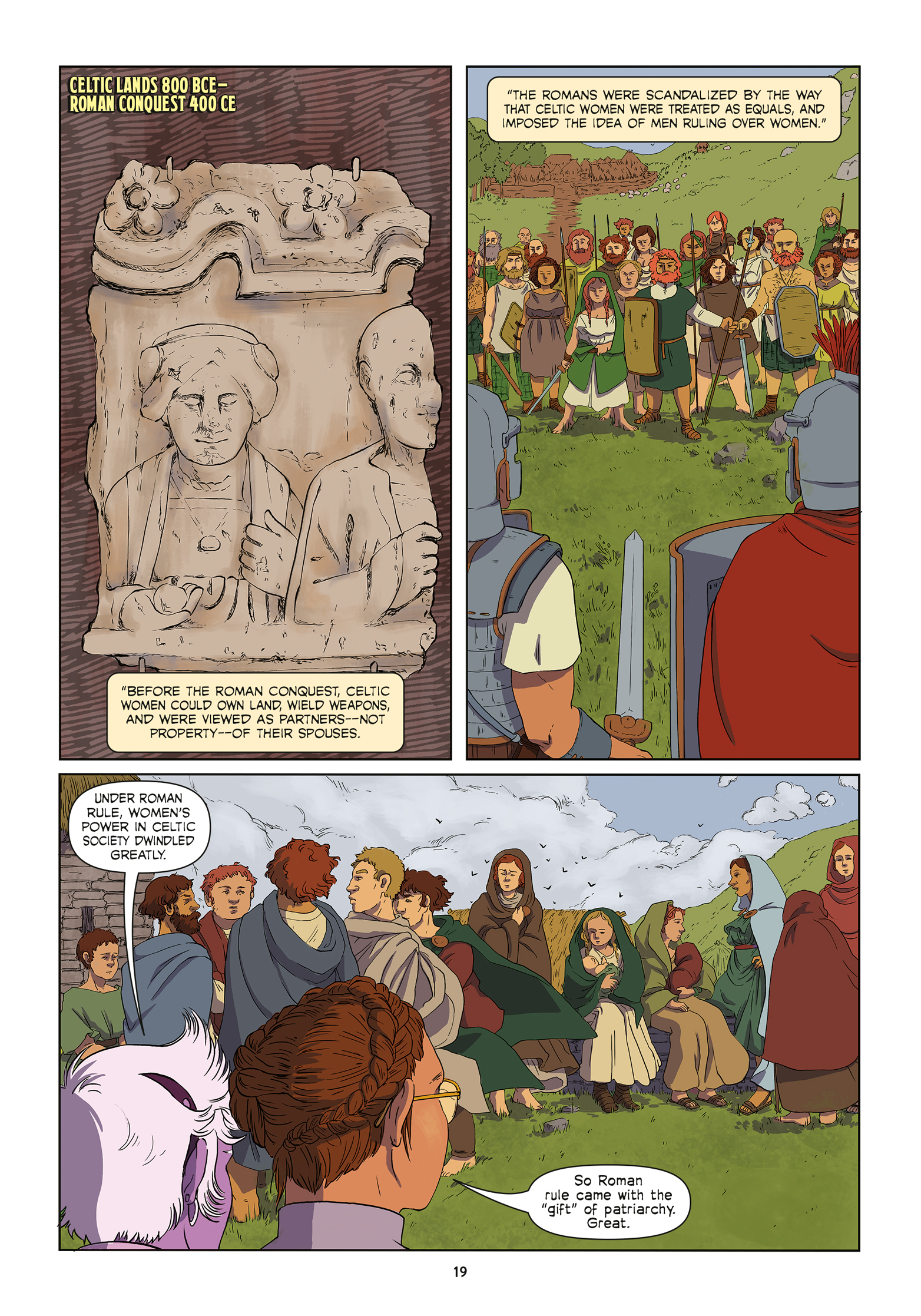 Read online Amazons, Abolitionists, and Activists: A Graphic History of Women's Fight for Their Rights comic -  Issue # TPB (Part 1) - 27