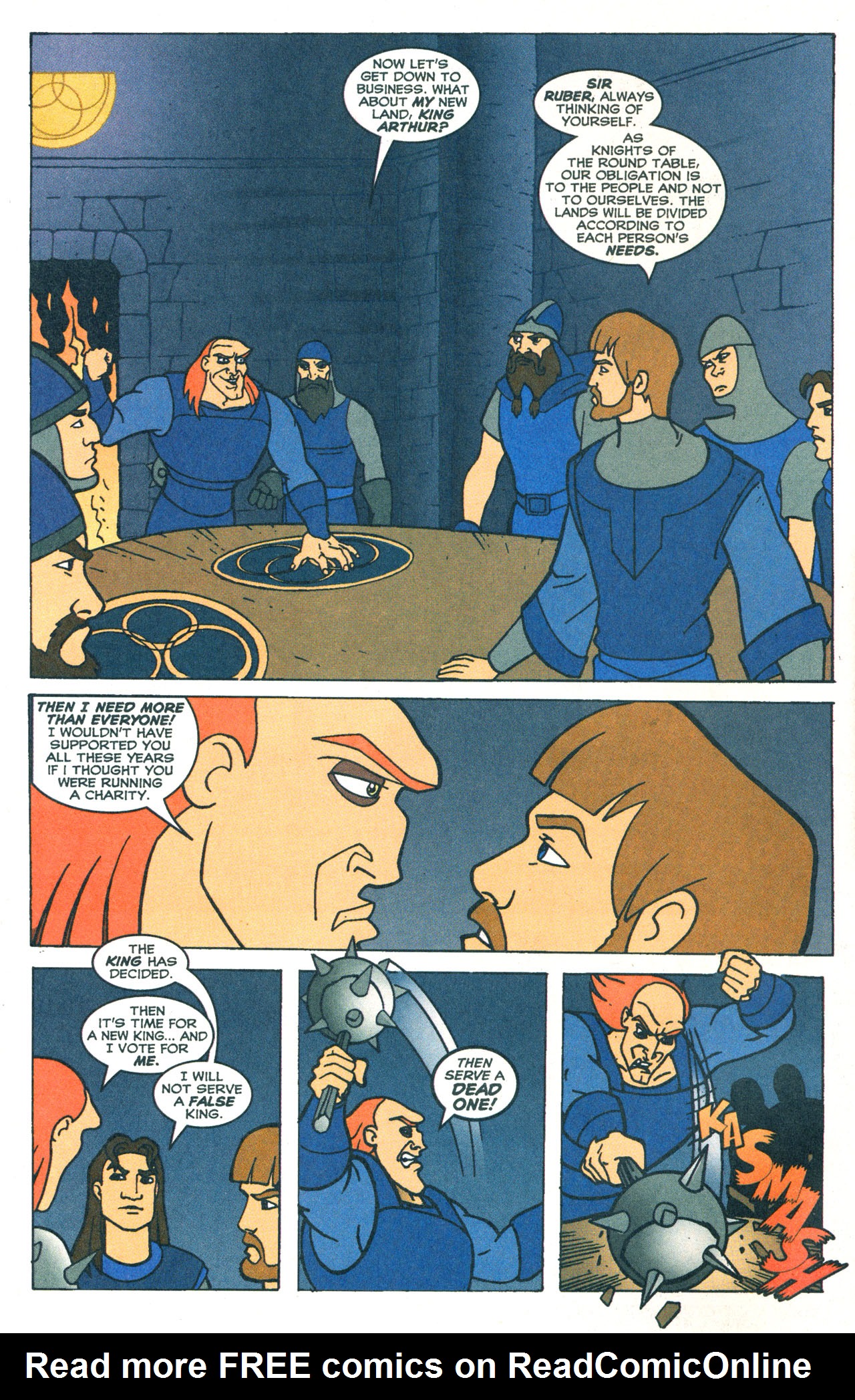 Read online Quest For Camelot comic -  Issue # Full - 6