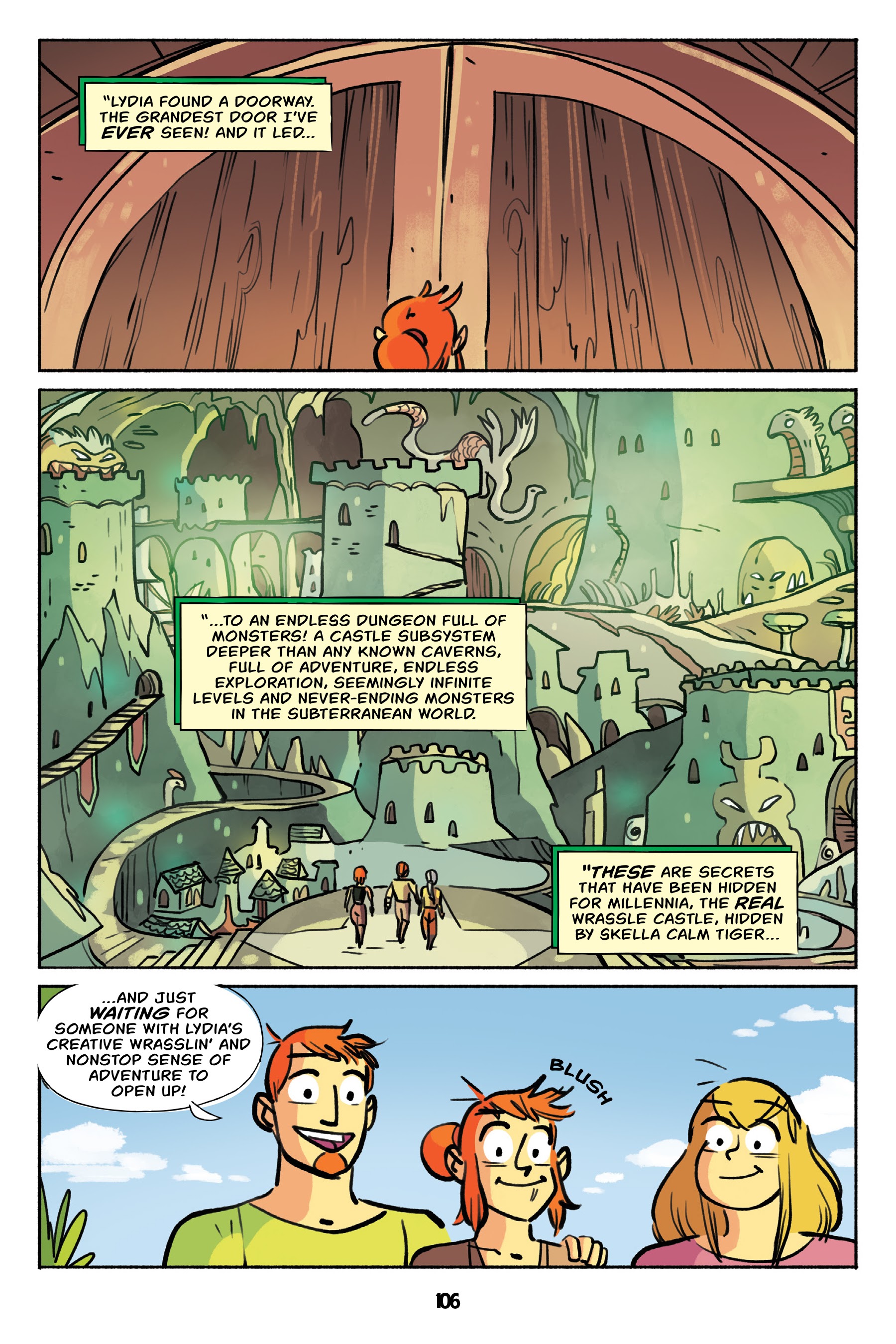 Read online Wrassle Castle comic -  Issue #3 - 107