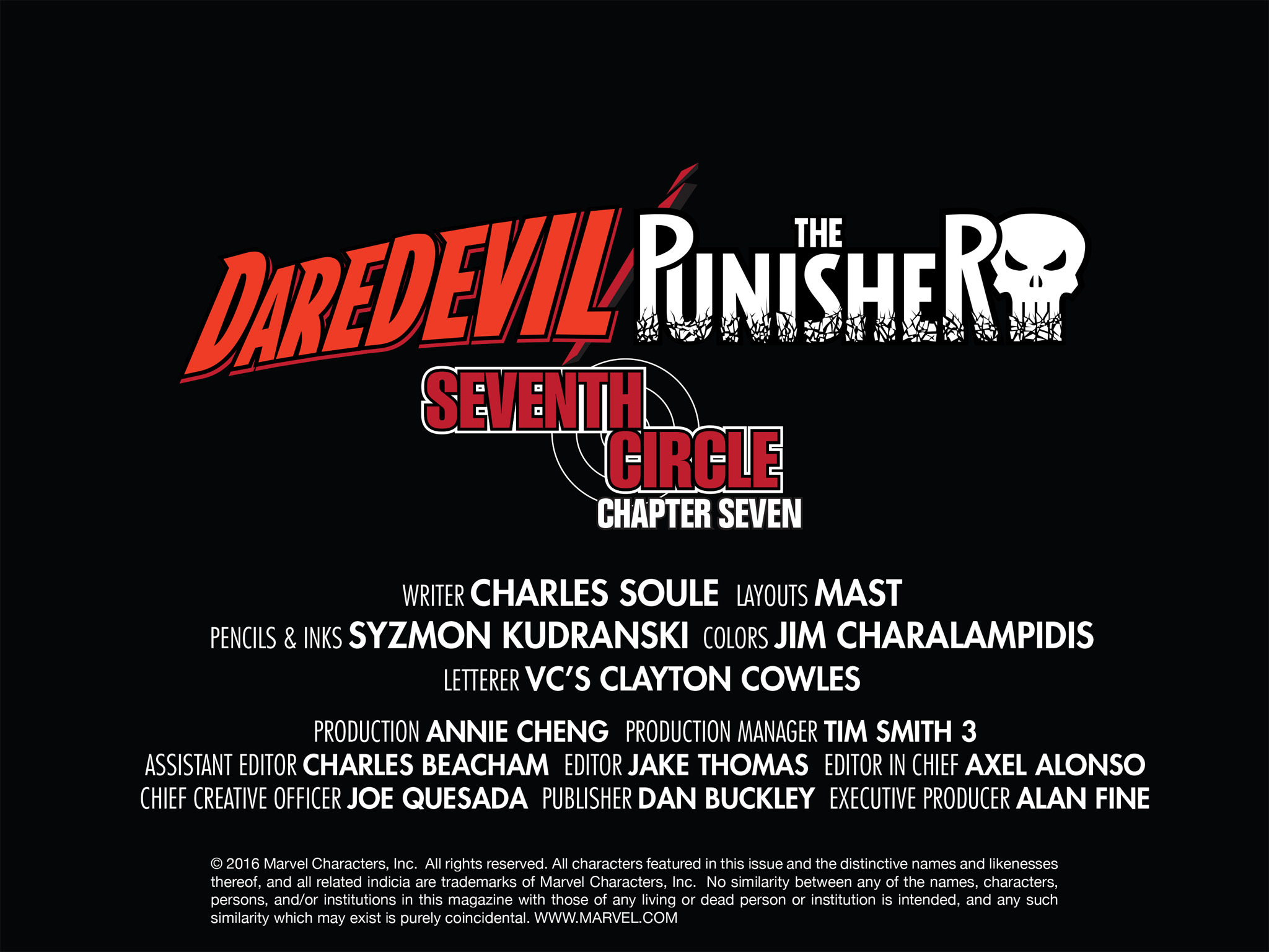 Read online Daredevil / Punisher : The Seventh Circle comic -  Issue #7 - 70