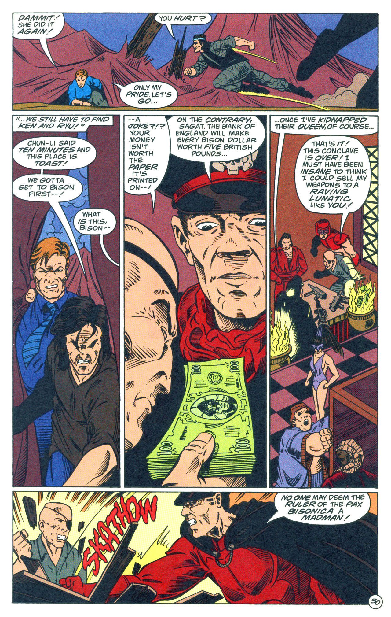 Read online Street Fighter: The Battle For Shadaloo comic -  Issue # Full - 31