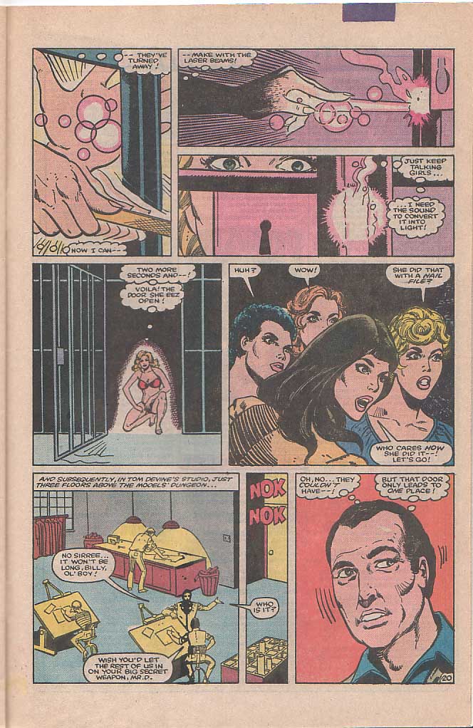 Read online Dazzler (1981) comic -  Issue #34 - 21