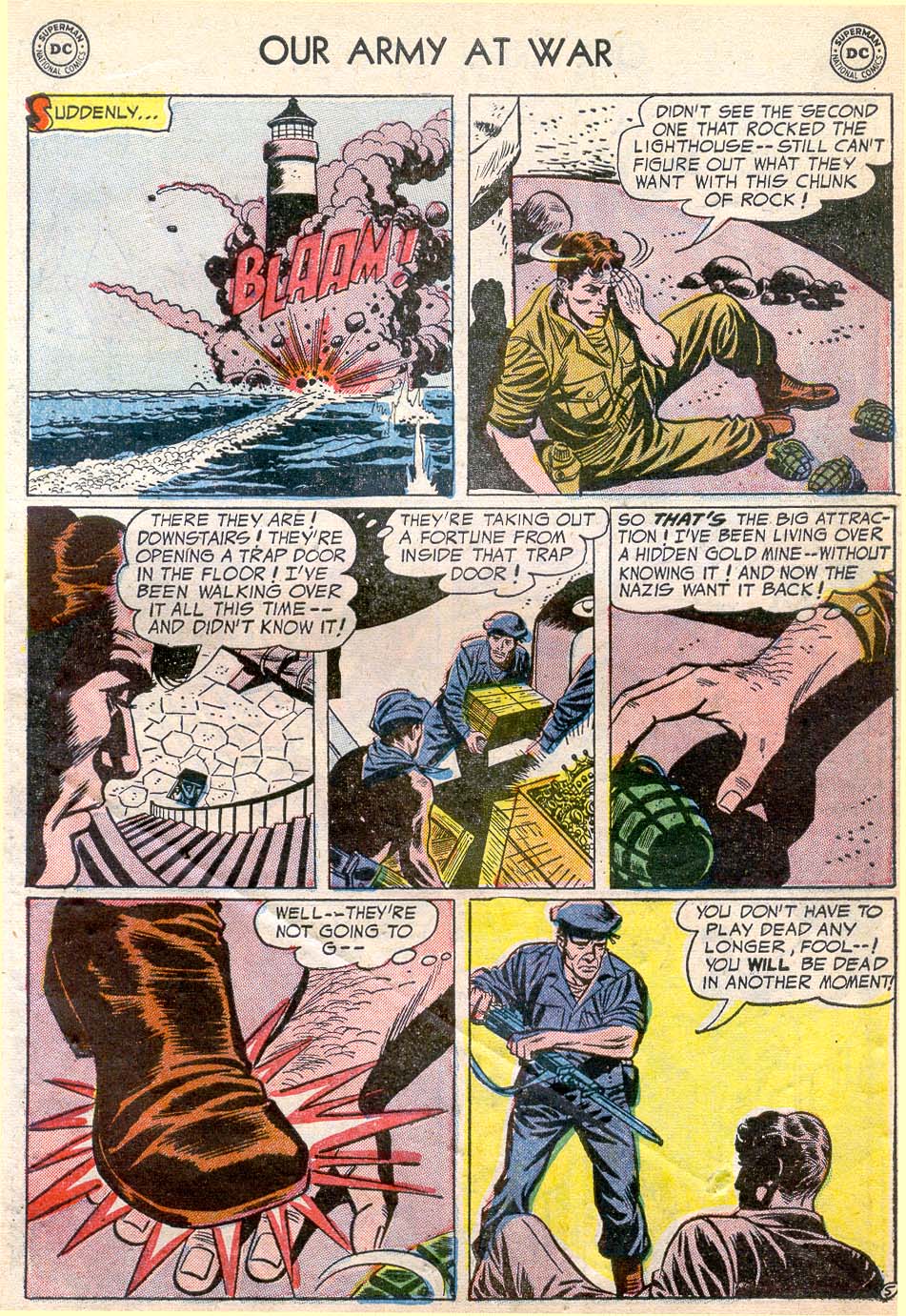 Read online Our Army at War (1952) comic -  Issue #29 - 31