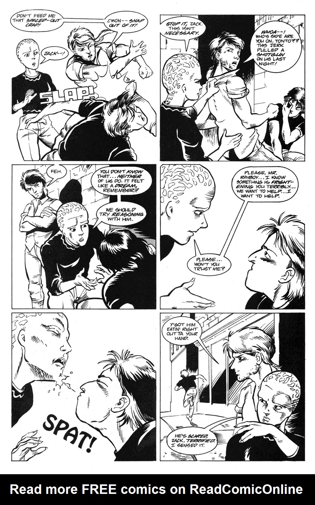 Read online Alien Nation: The First Comers comic -  Issue #4 - 12