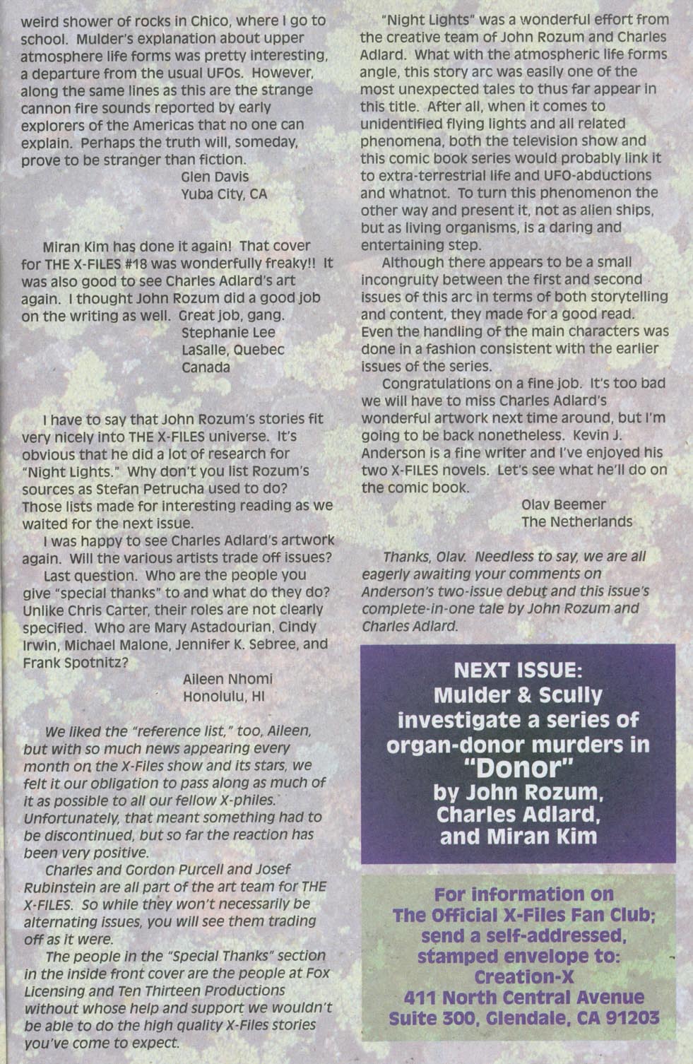 Read online The X-Files (1995) comic -  Issue #22 - 26