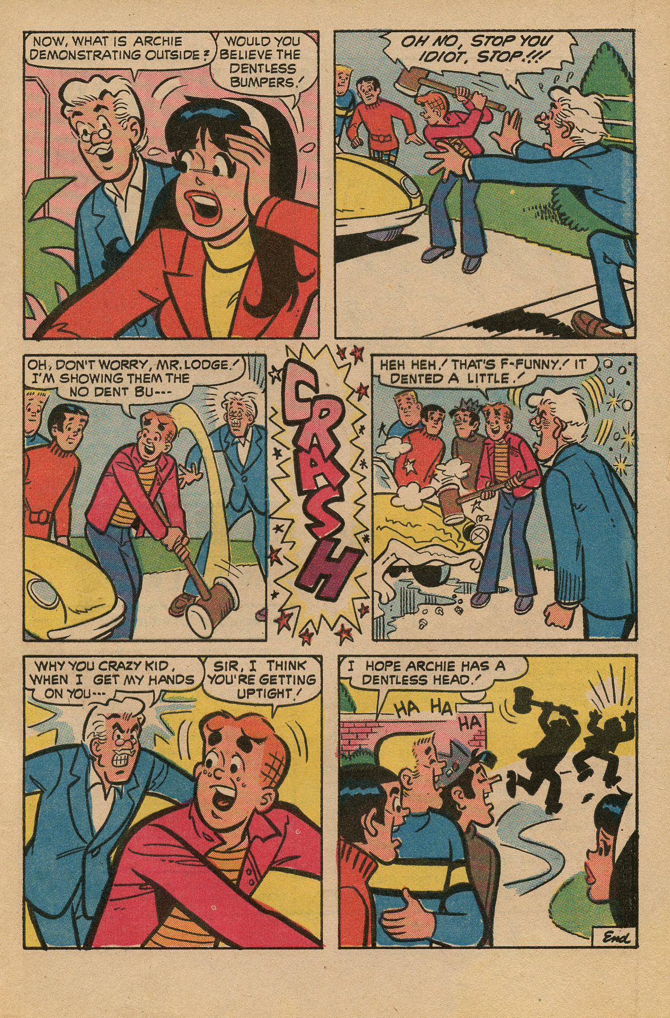 Read online Archie's TV Laugh-Out comic -  Issue #12 - 49