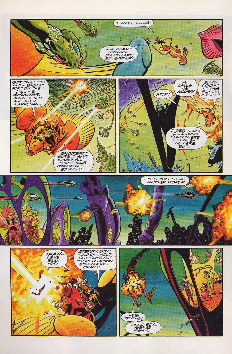 Read online Warriors of Plasm comic -  Issue #3 - 8